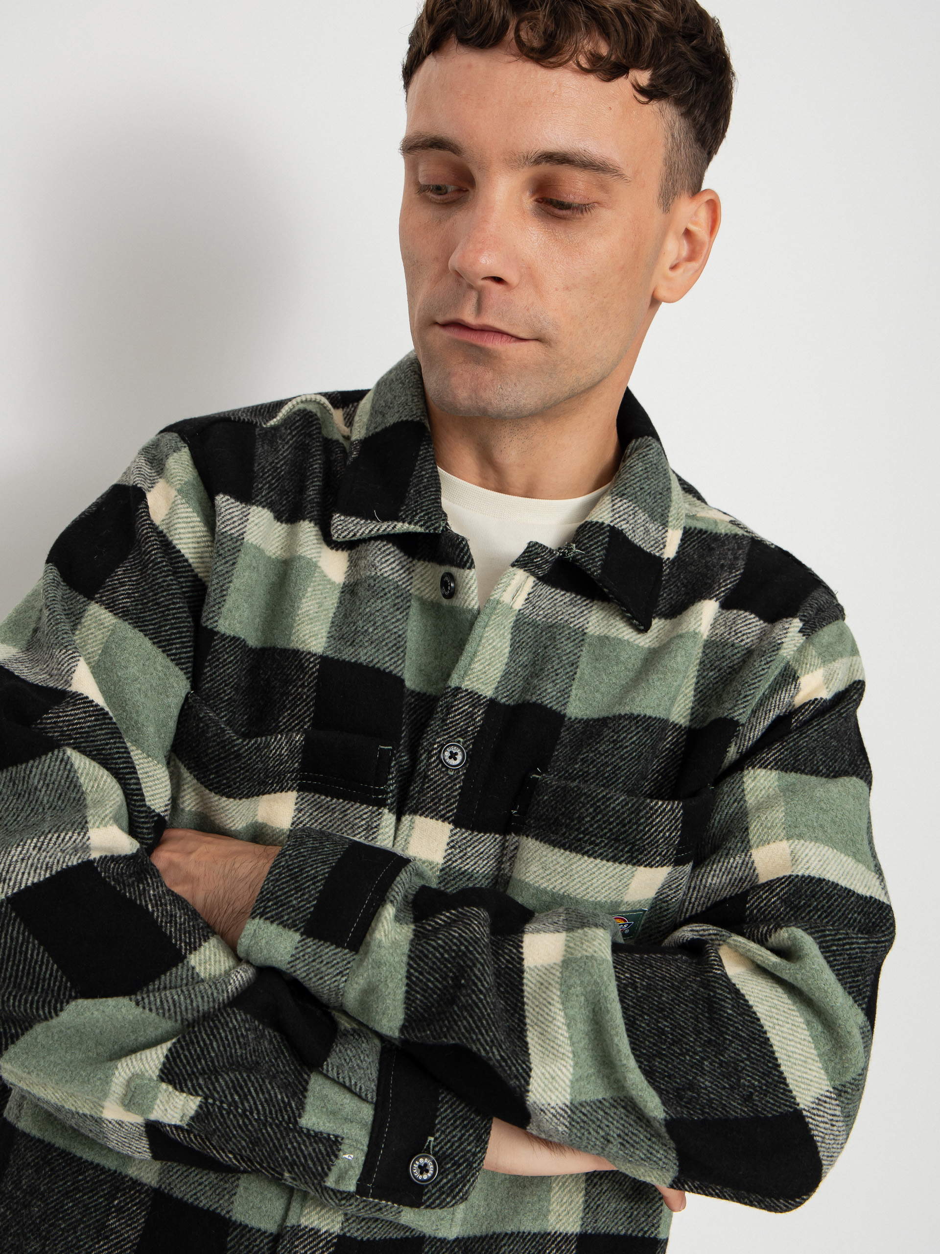 Dickies Plaid Coaling Hemd (sea spray)