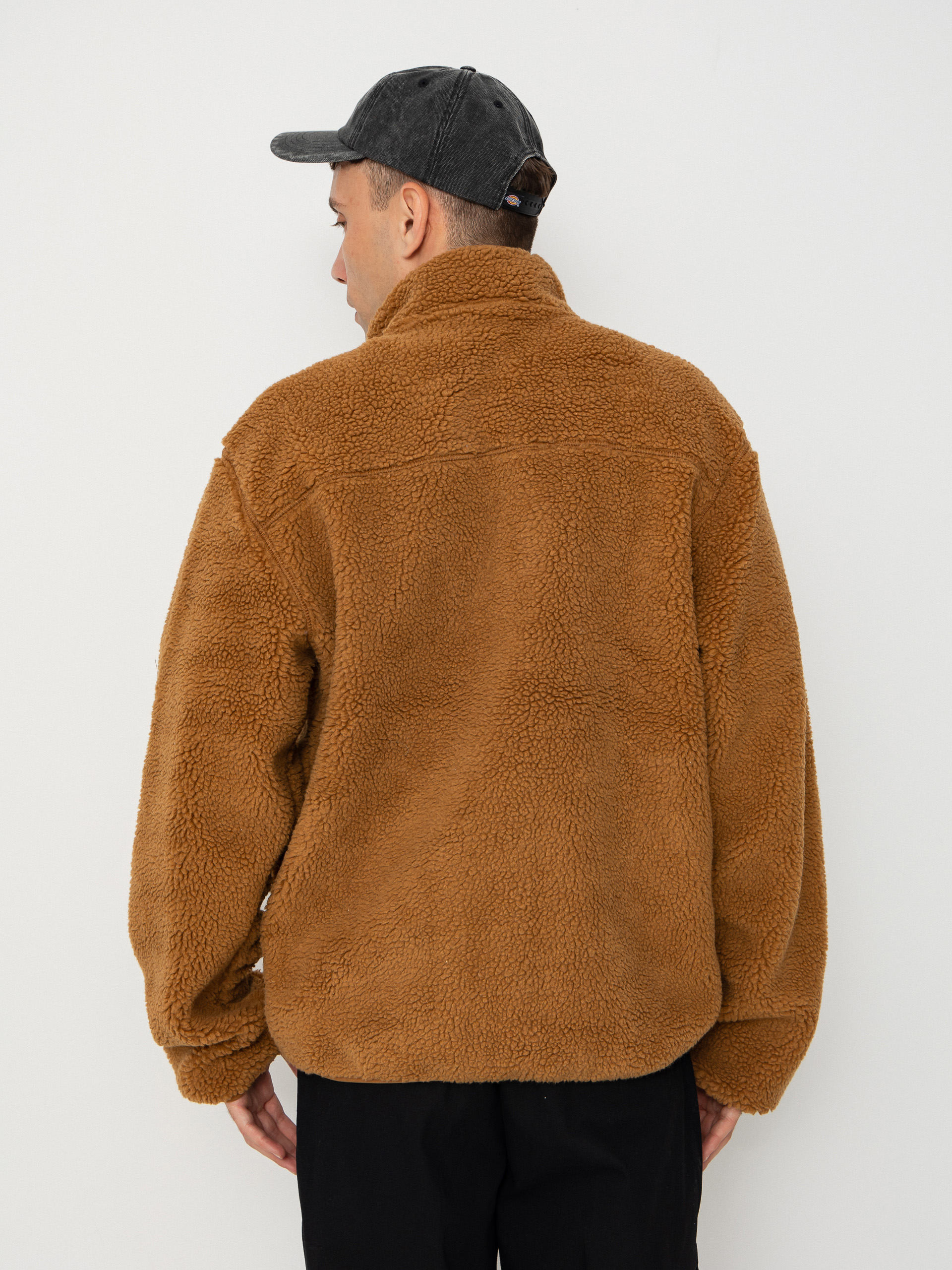 Mens Dickies Mount Hope Fleece  (brown duck)