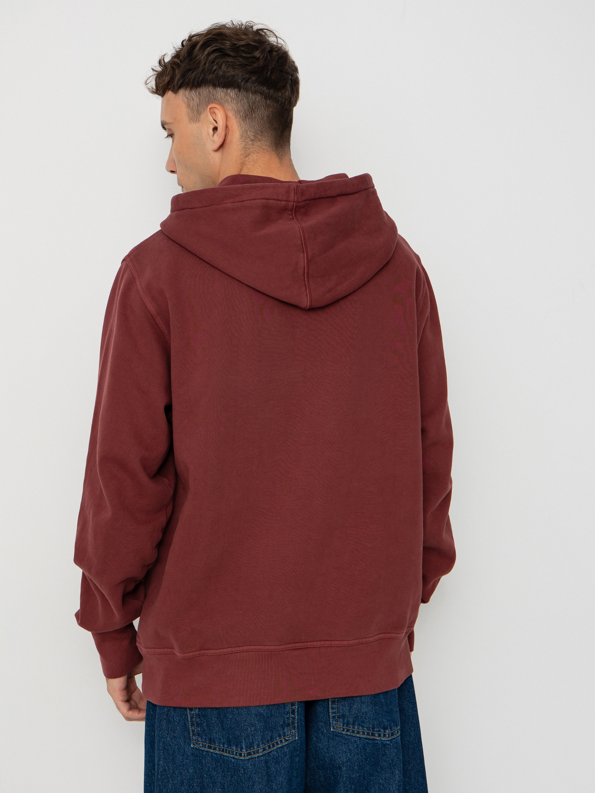 LASTCROPS ロカド タング ダークバーガンディ Dickies Plentywood HD Hoodie - brown (andorra)