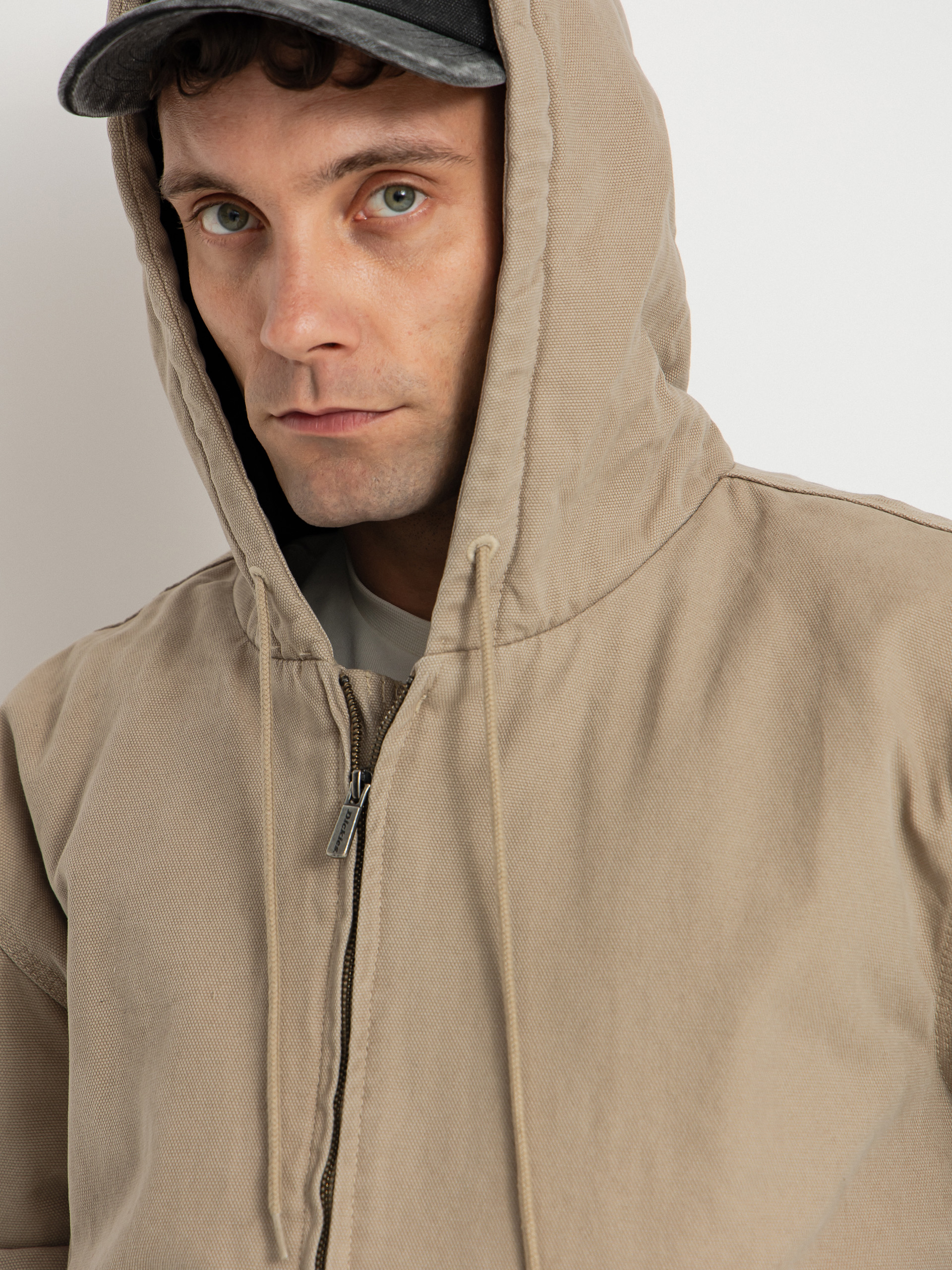 Dickies Hilham Hooded Canvas Jacket - beige (desert sand)