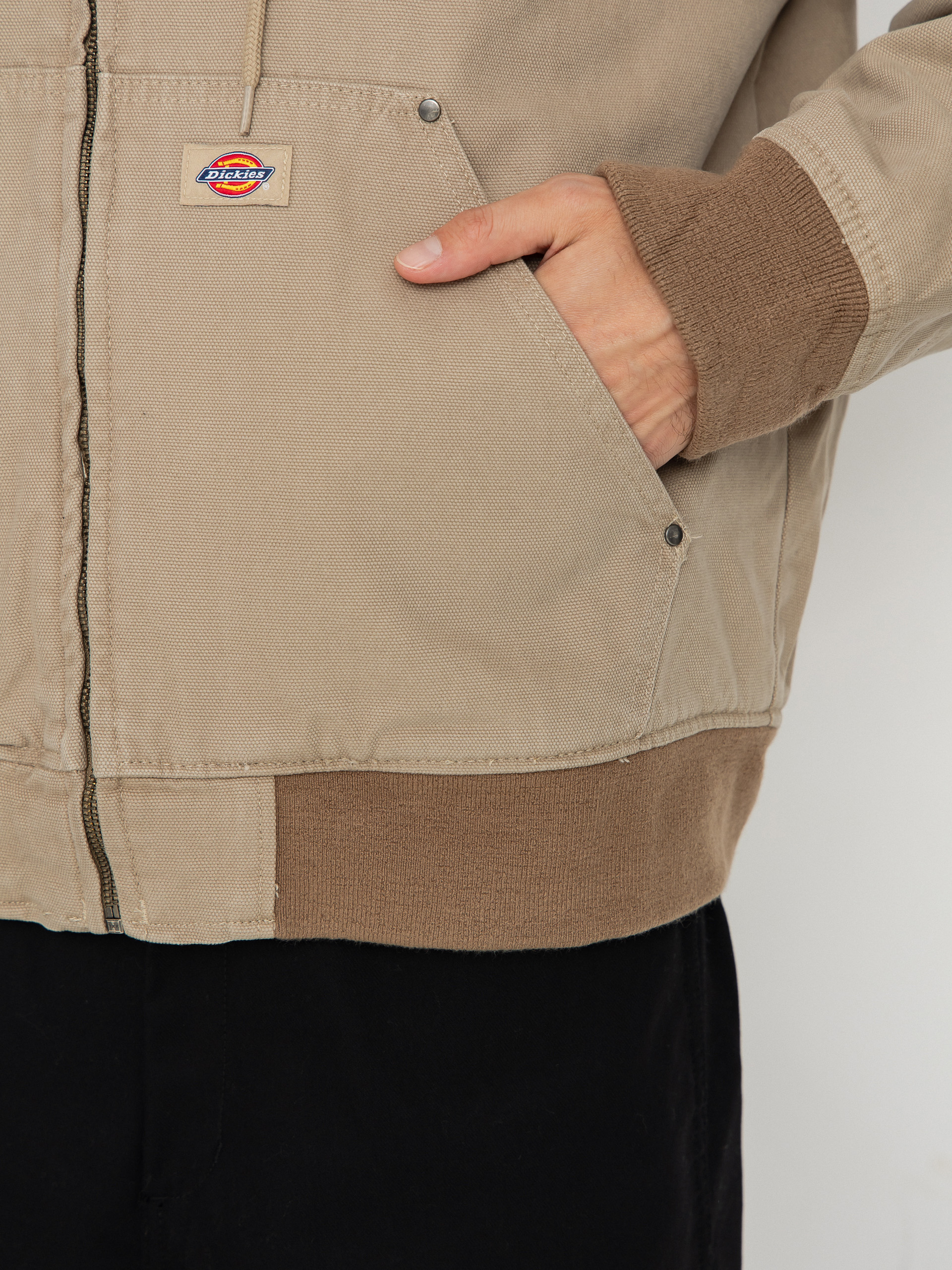 Dickies Hilham Hooded Canvas Jacket (desert sand)