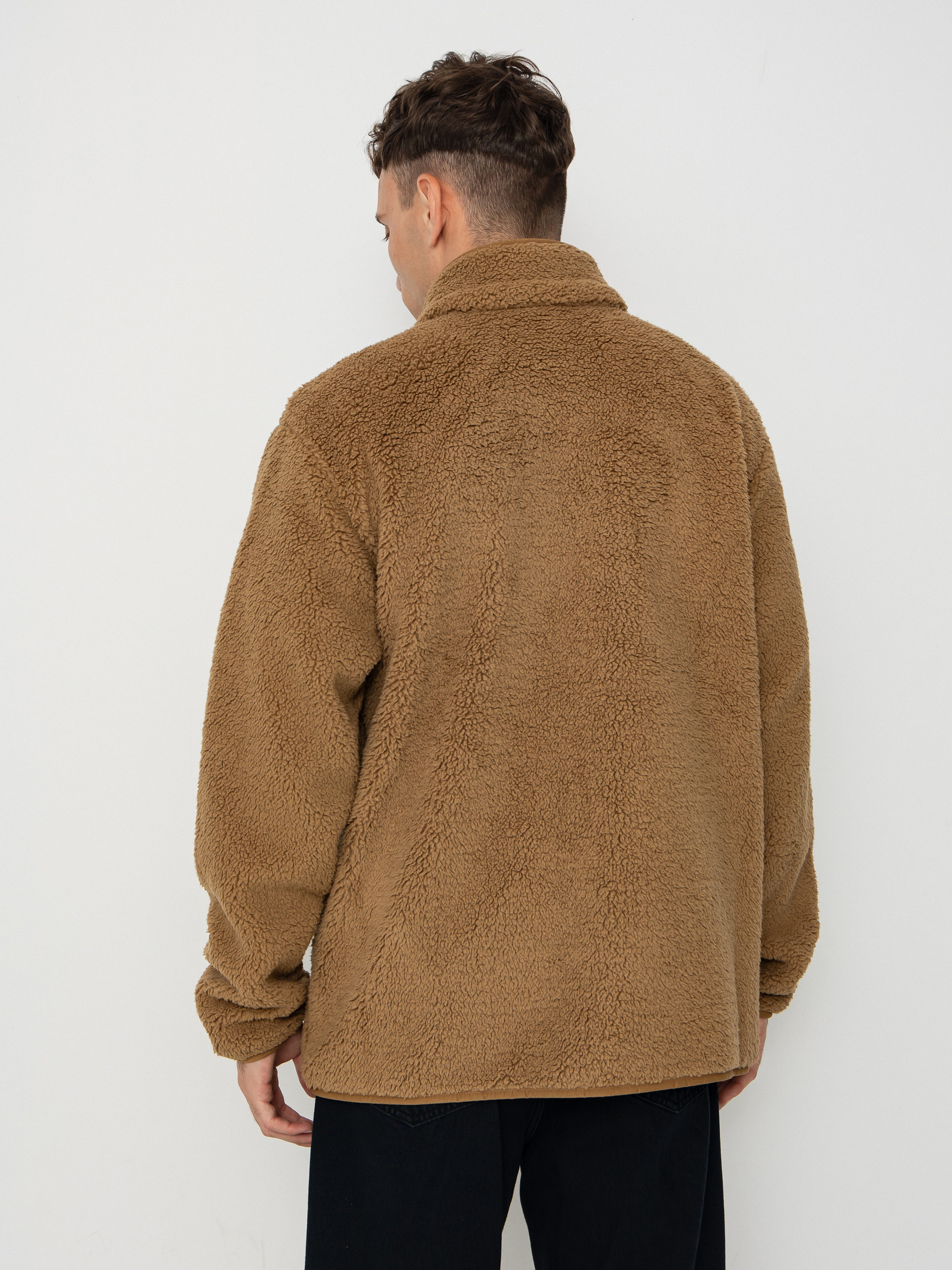 Herren Columbia Rugged Ridge High Pile Full Zip Fleece Jacke (delta)