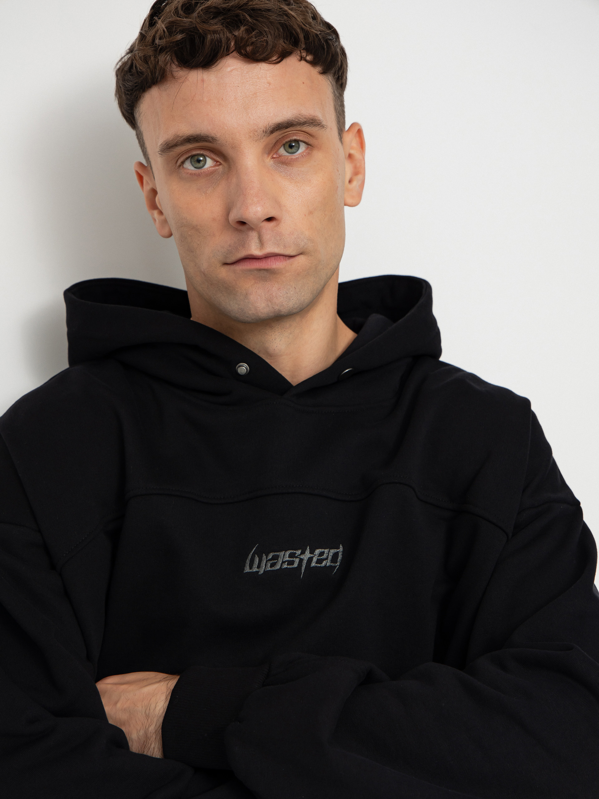 Wasted Paris Hoodie Switchblade Boxy HD (black)