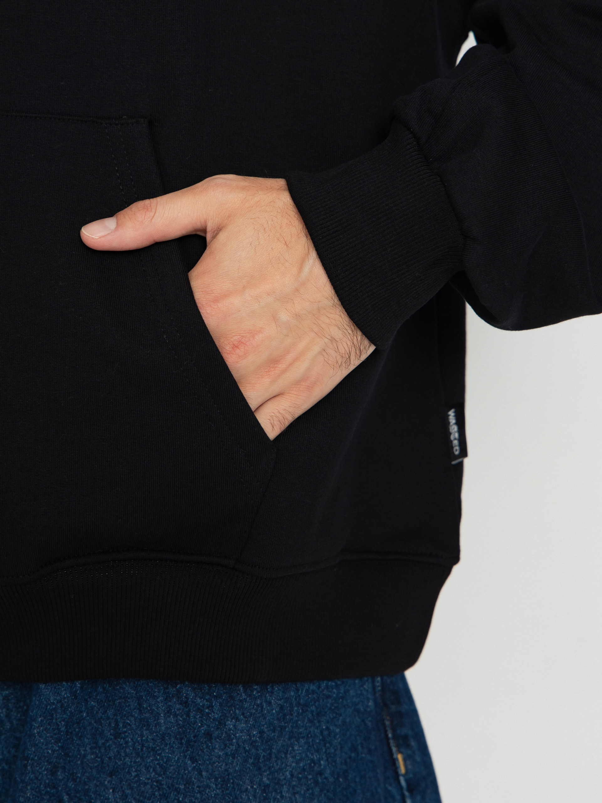 Wasted Paris Hoodie Switchblade Boxy HD - black (black)