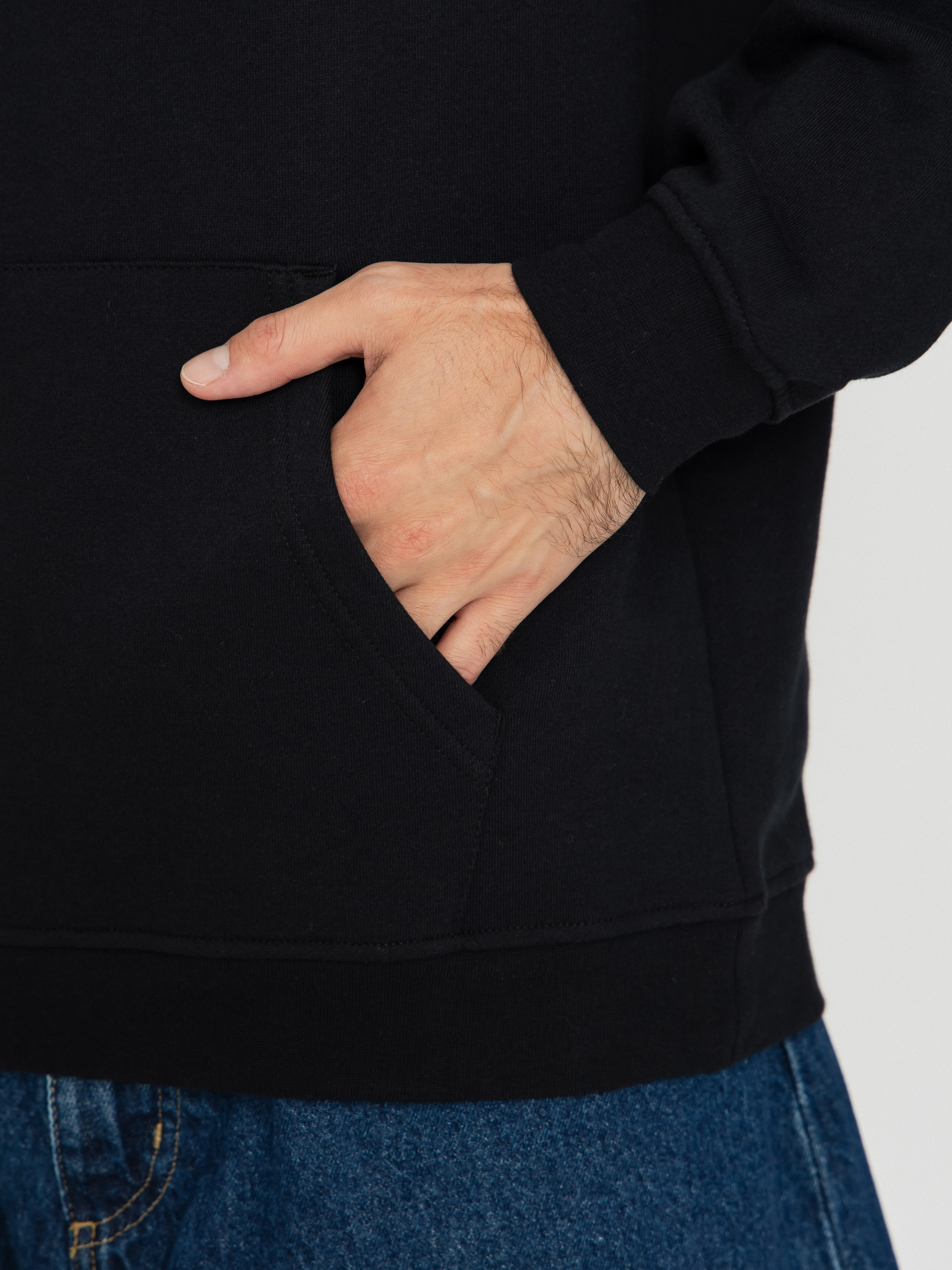 Santa Cruz Sweatshirt Hand Dot Front (black)