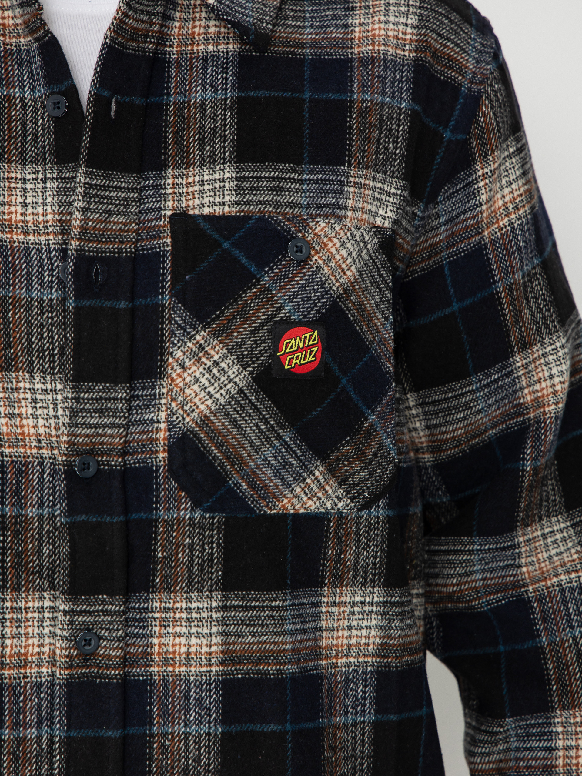 Santa Cruz Shirt Apex (navy check)
