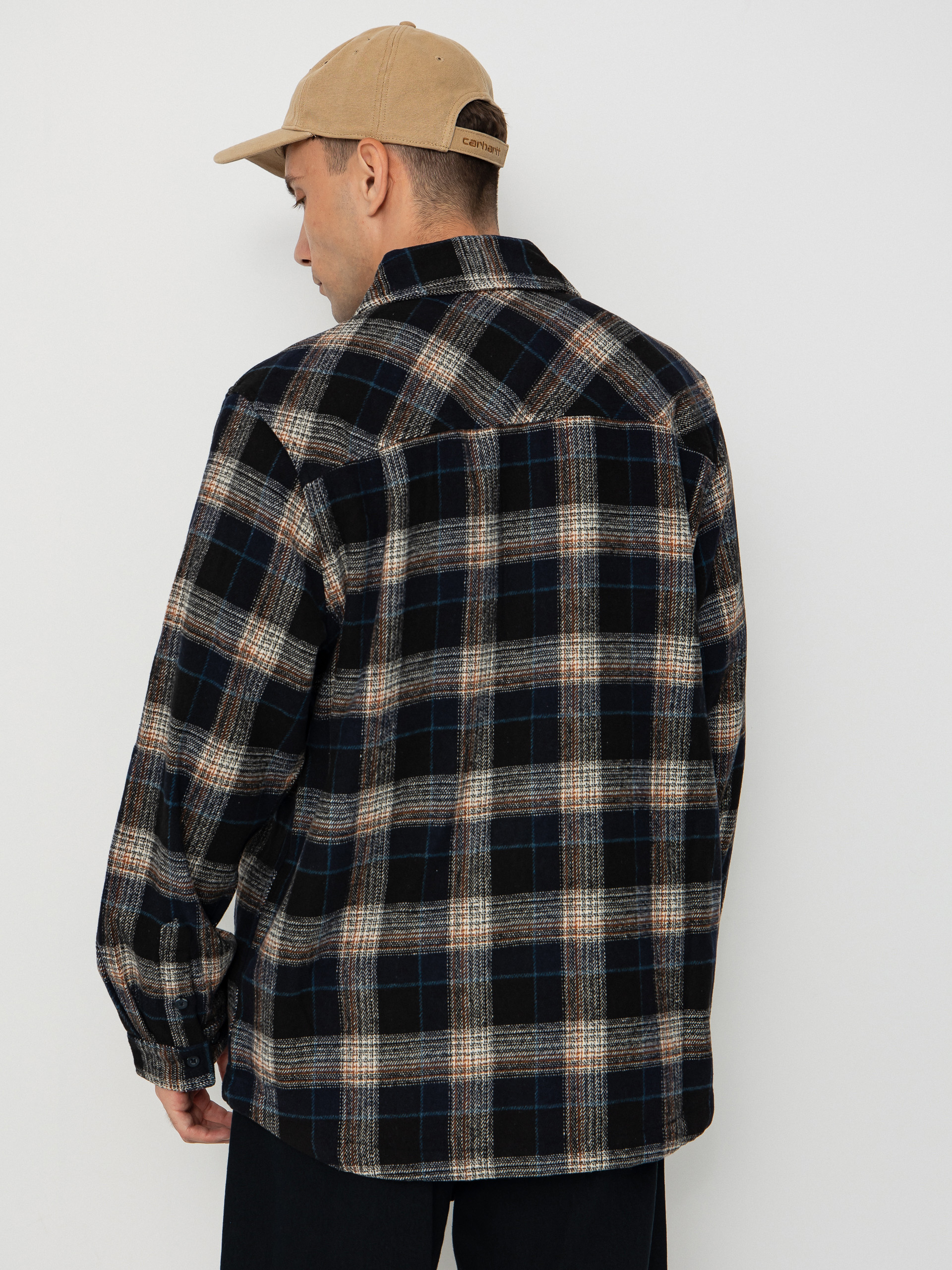 Santa Cruz Hemd Apex (navy check)