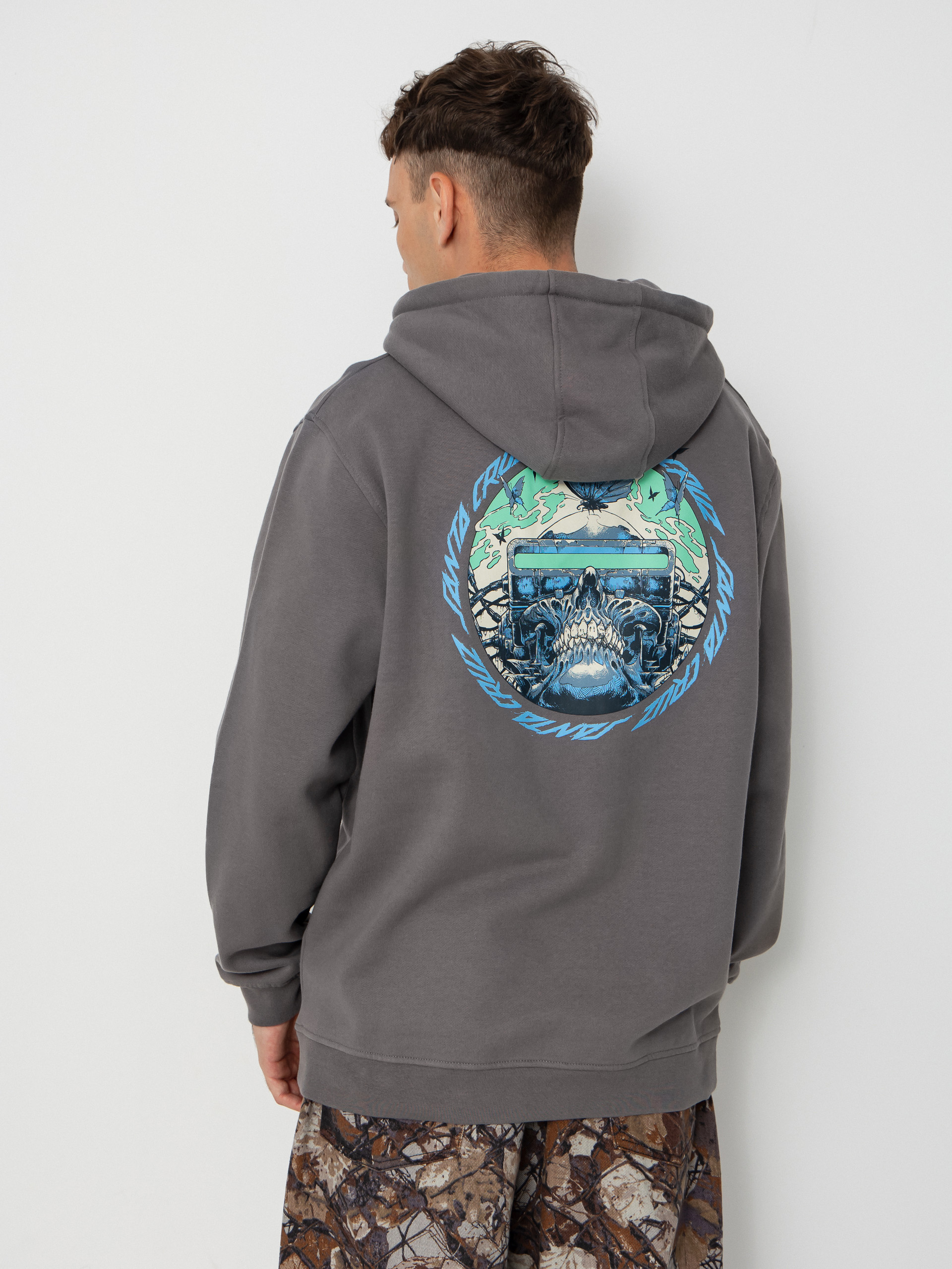 Santa Cruz Sweatshirt Wooten Cyber (flint)