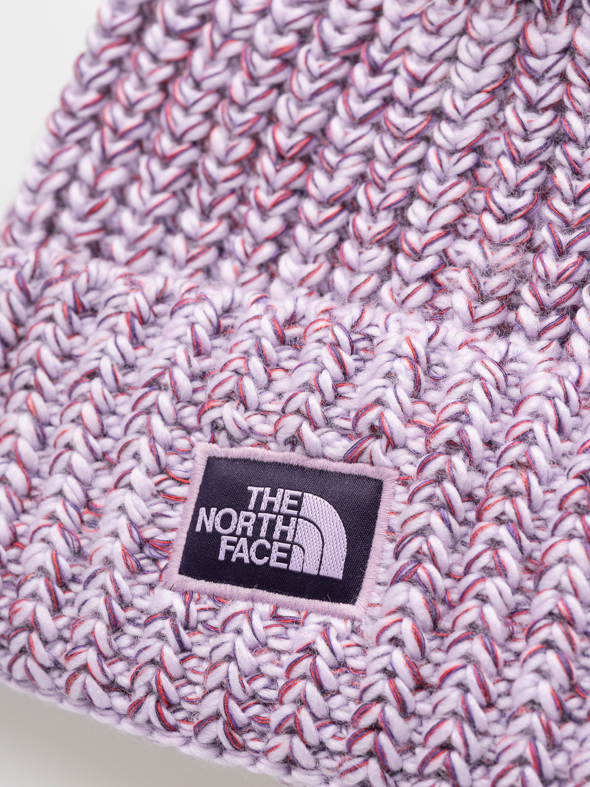The North Face Cozy Chunky Cabin Beanie (lite lilac/peak purple)
