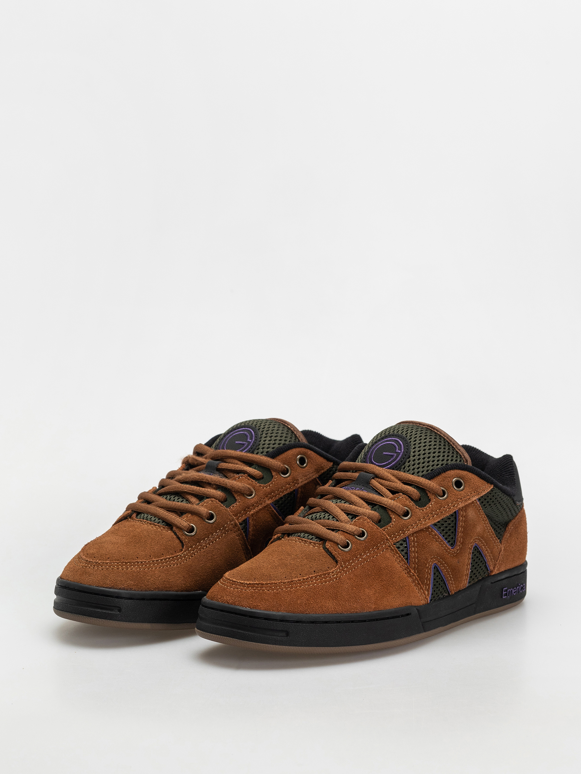 Emerica Og 1 Shoes (brown/green)