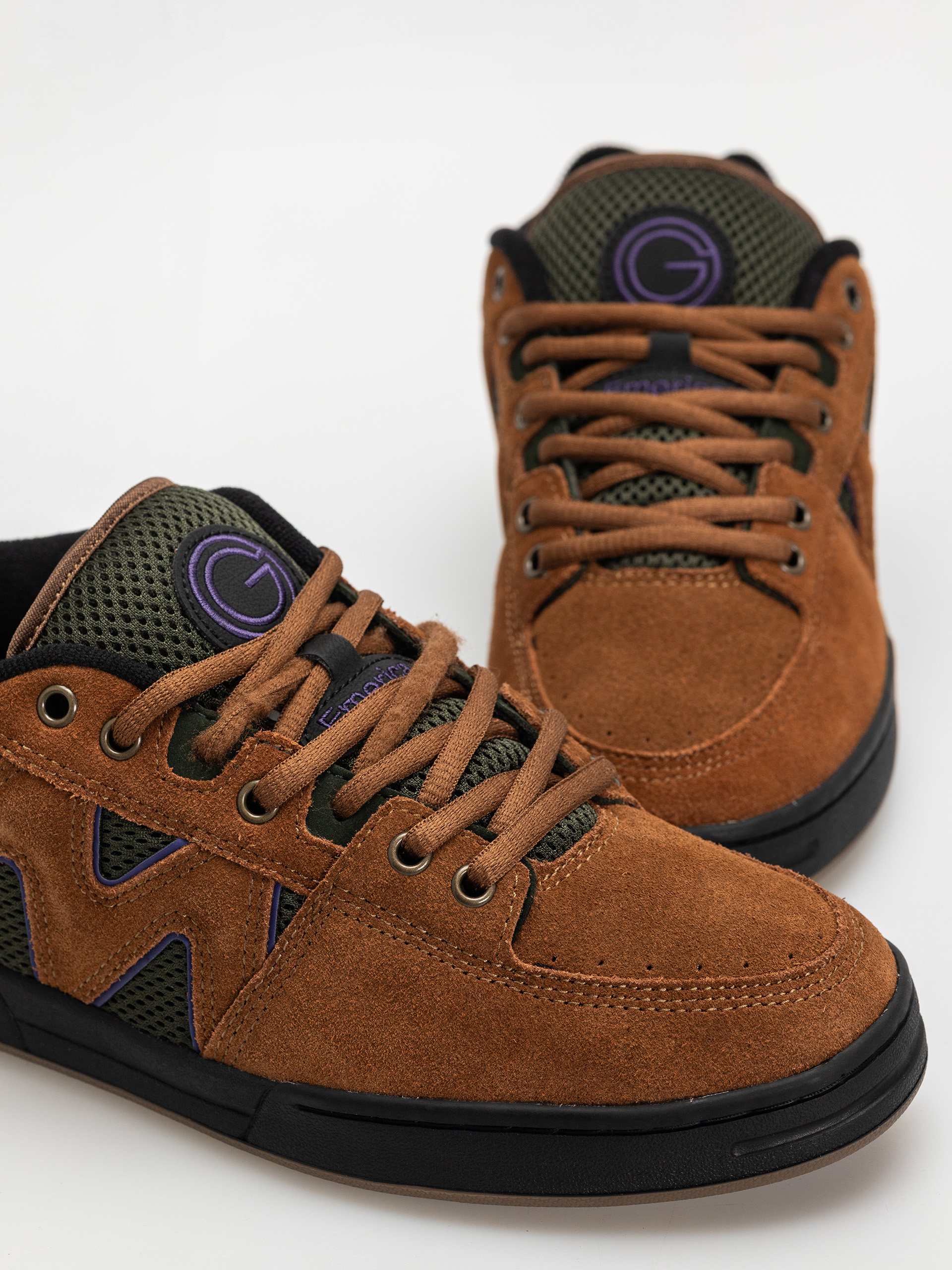 Emerica Og 1 Shoes (brown/green)