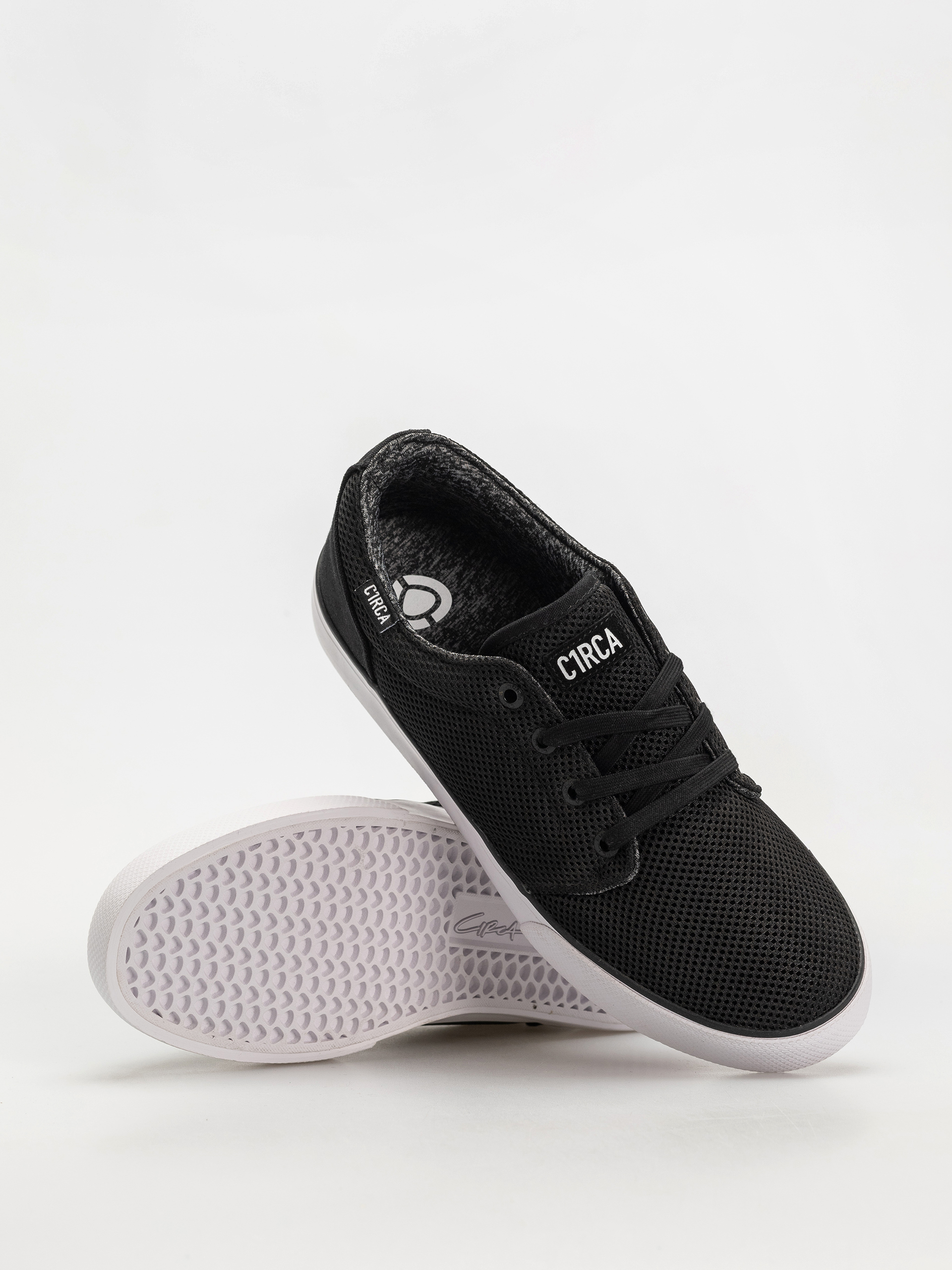 Circa Drifter Schuhe (black/white/mesh/canvas)