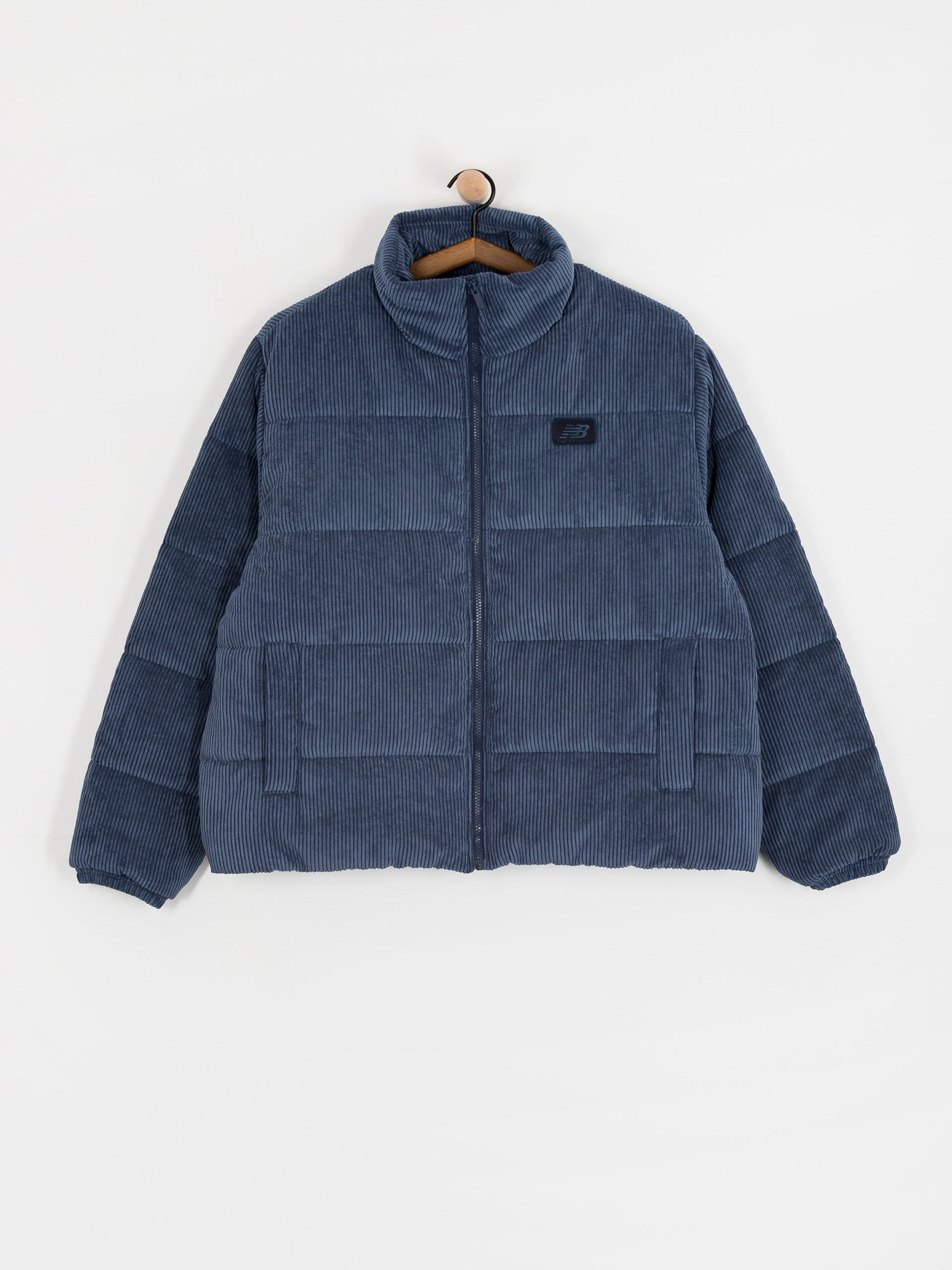 New Balance Corduroy Puffer Jacket (blue)
