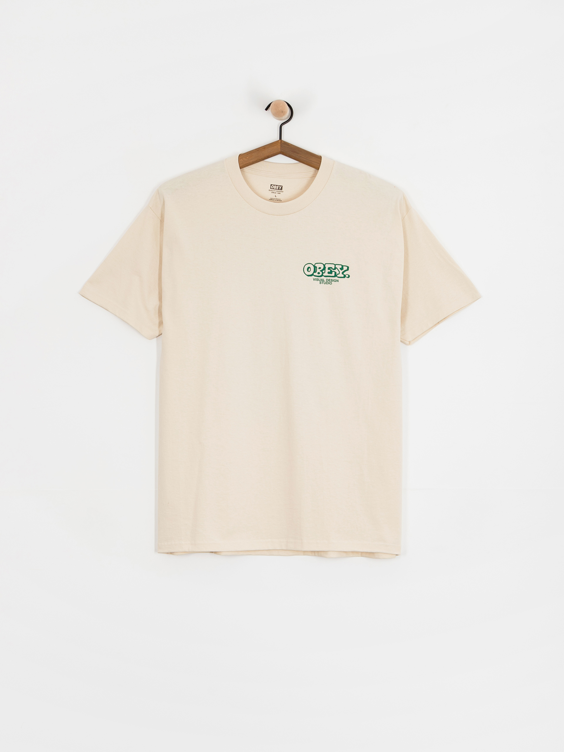 OBEY Obey Knowledge & Growth T-Shirt (cream)