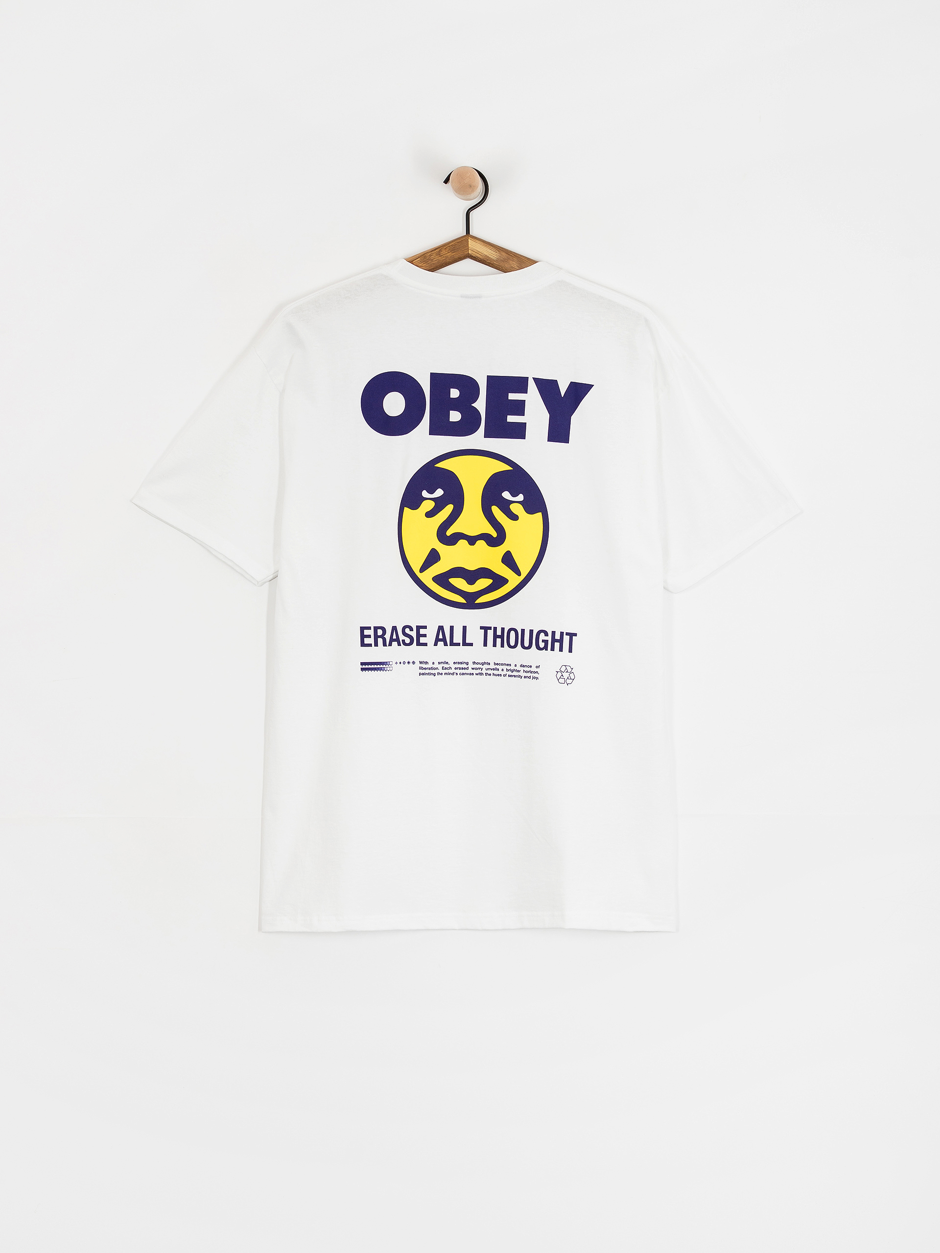 OBEY Obey Erase All Thought T-Shirt (white)