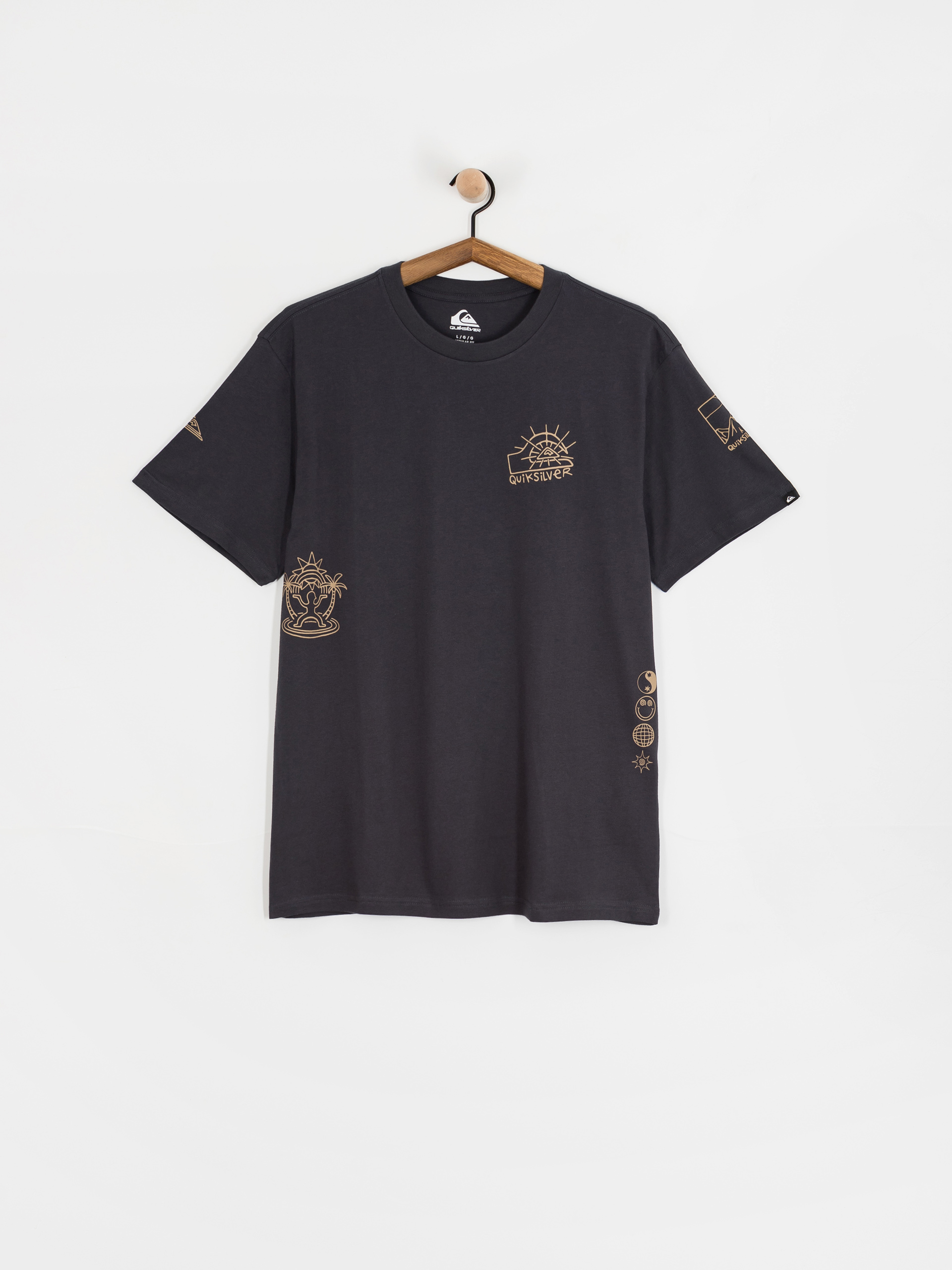 Quiksilver Evo Quik Rituals T-Shirt (india ink)