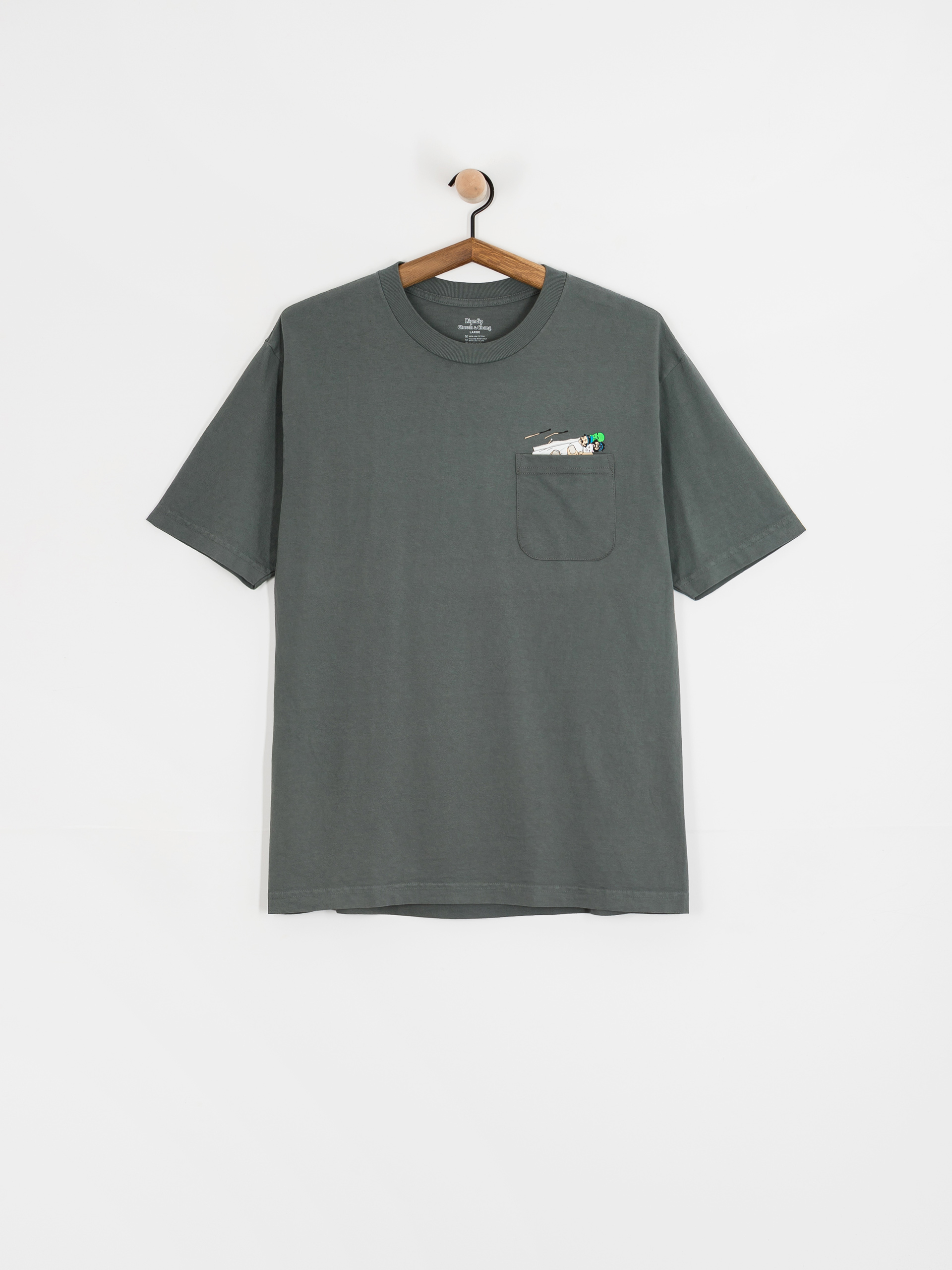 RipNDip Roll Me Up T-Shirt (charcoal)