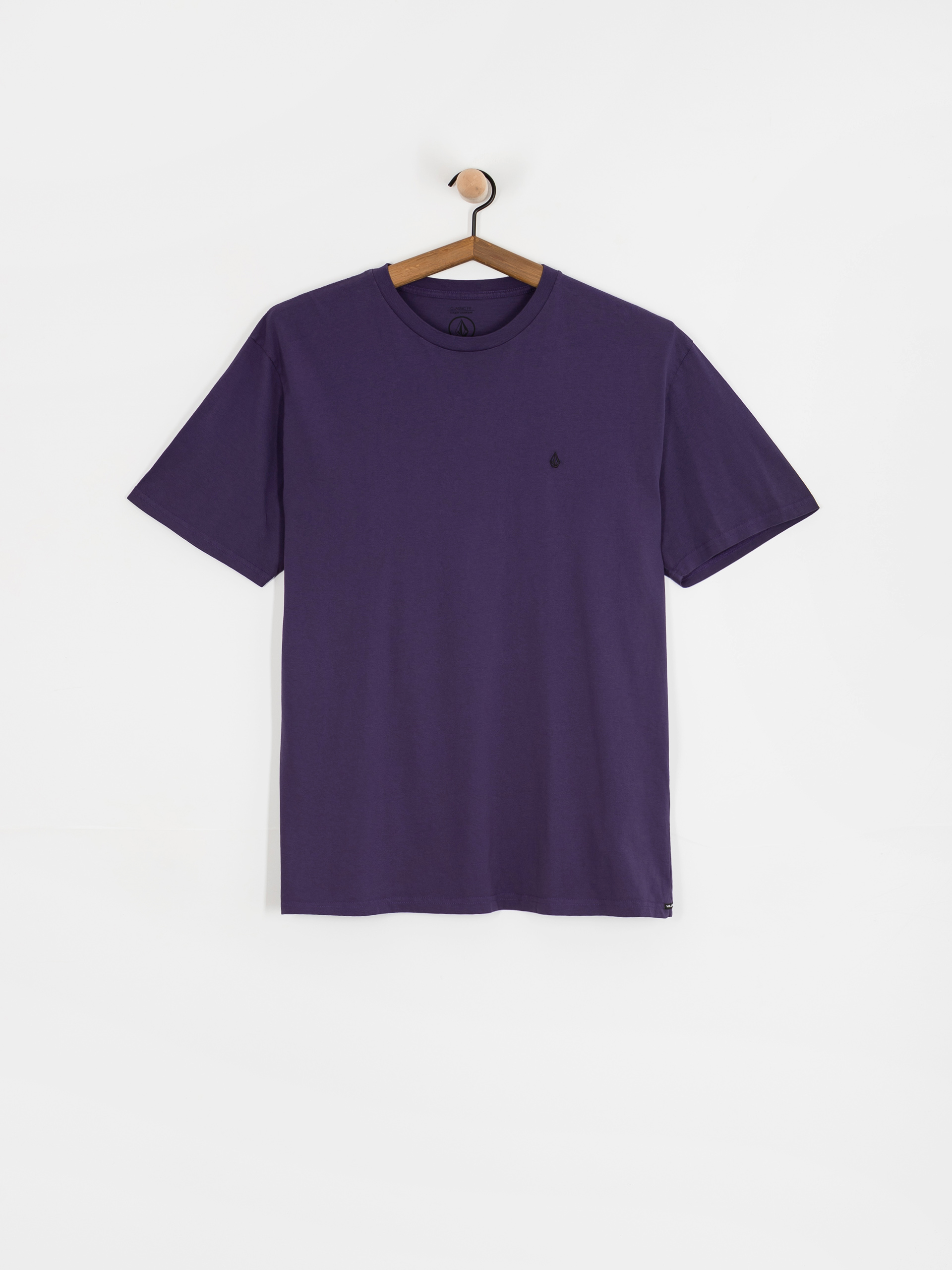 Volcom Solid Stone Emb T-Shirt (dark purple)