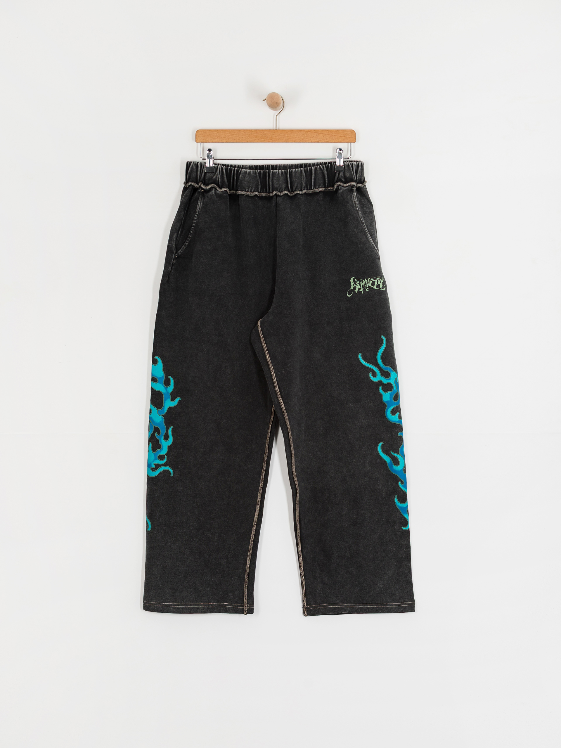 RipNDip Squabble Up Sweat Pants (black vintage wash)