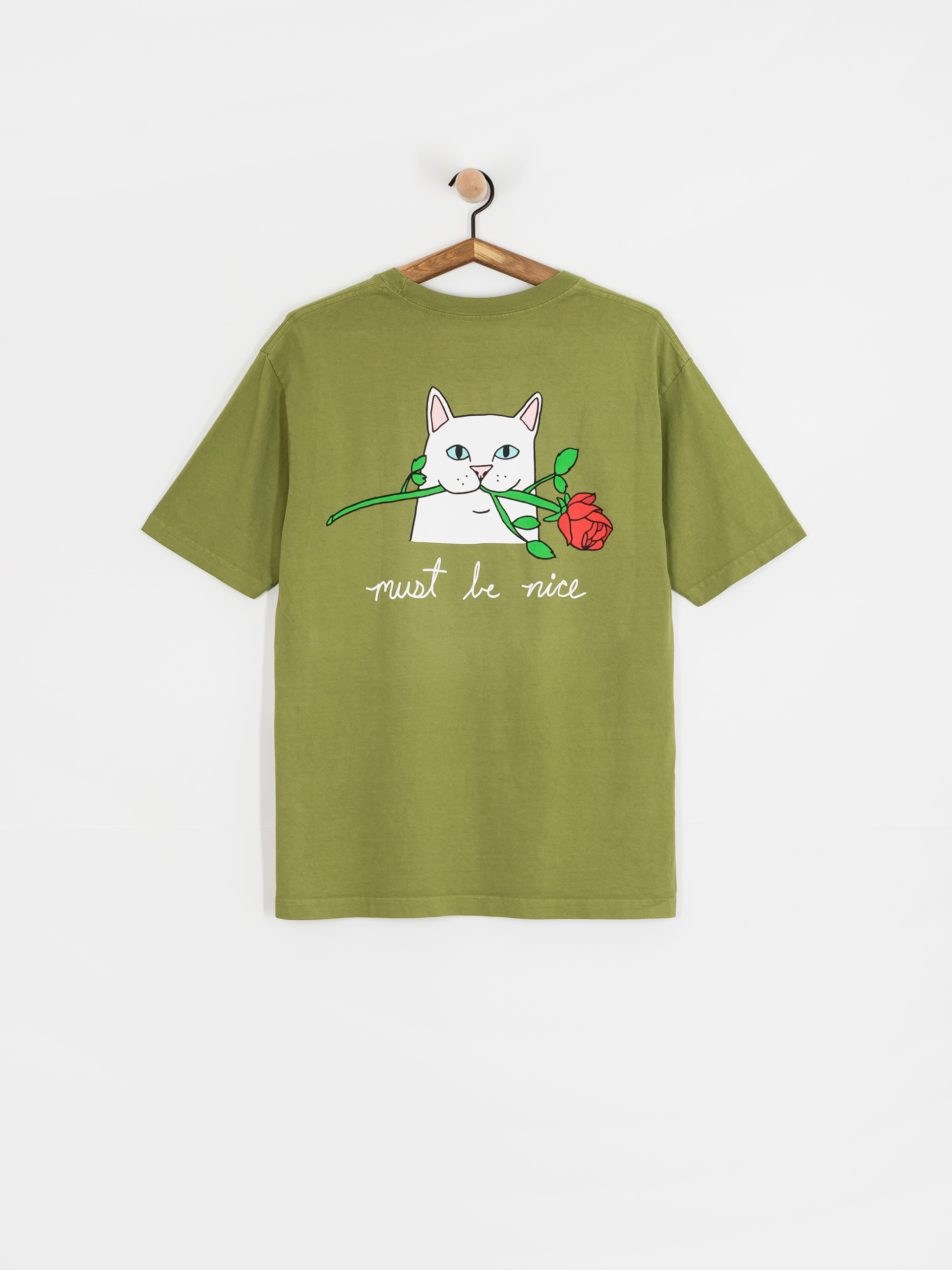 RipNDip Romantic Nerm T-Shirt (light forest)
