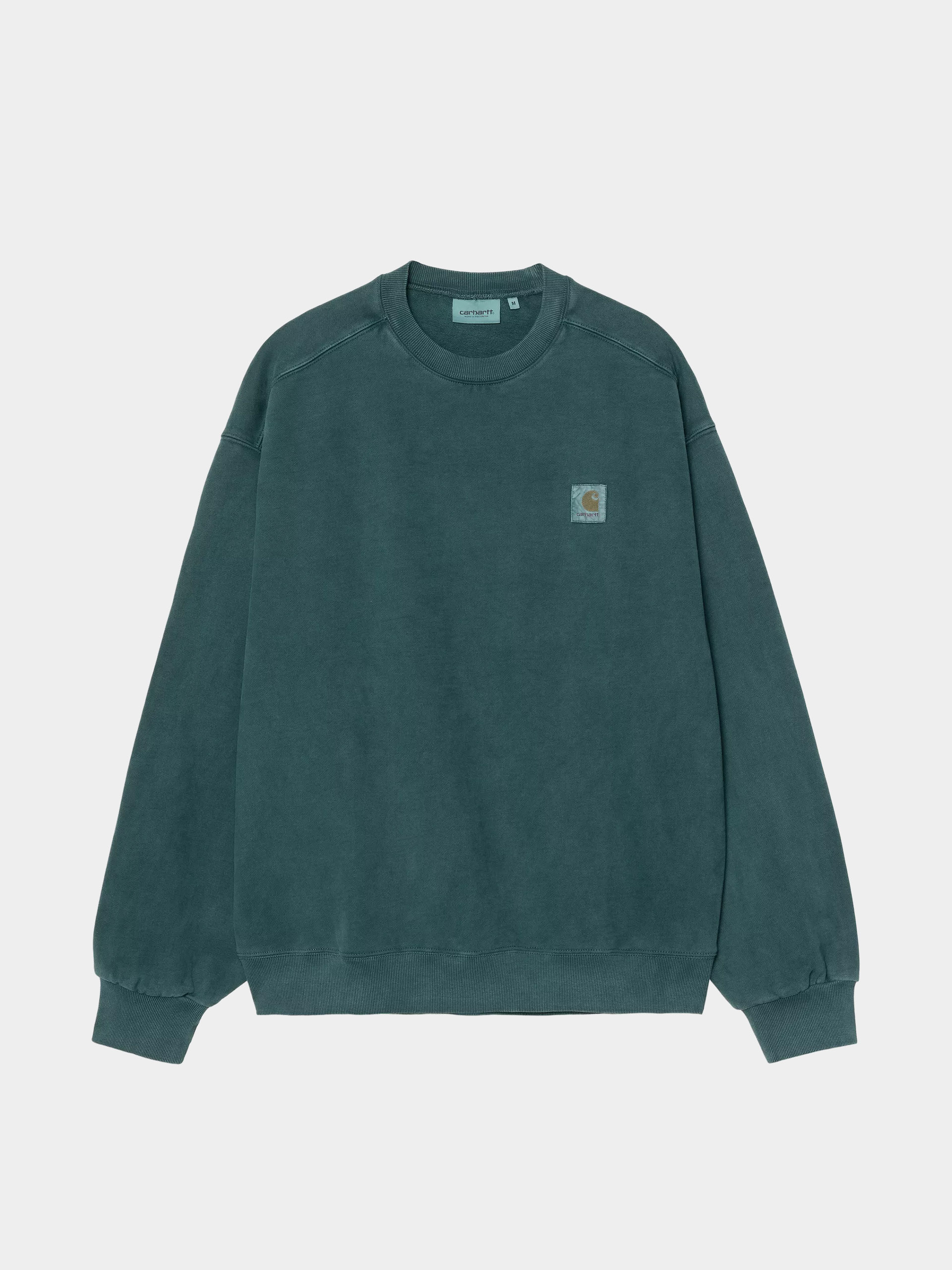 Carhartt WIP Sweatshirt Vista (deep lagoon/garment dyed)