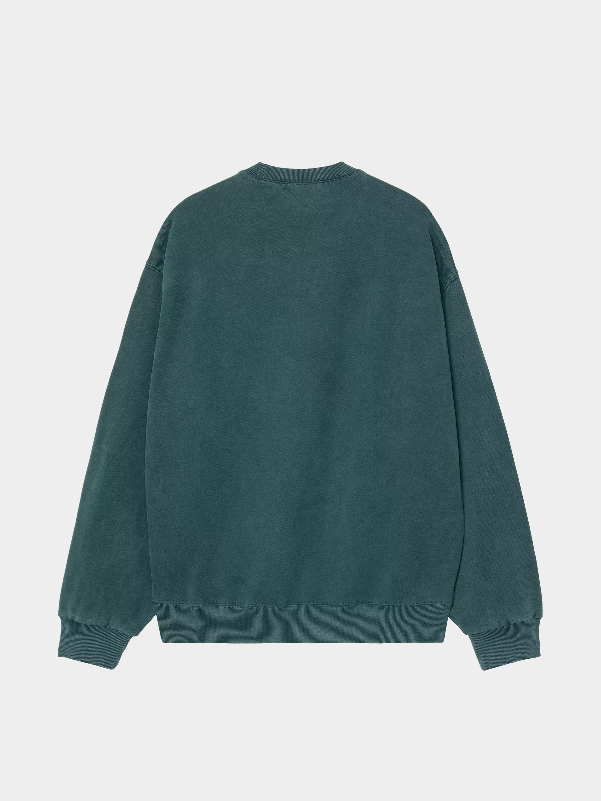 Carhartt WIP Sweatshirt Vista (deep lagoon/garment dyed)