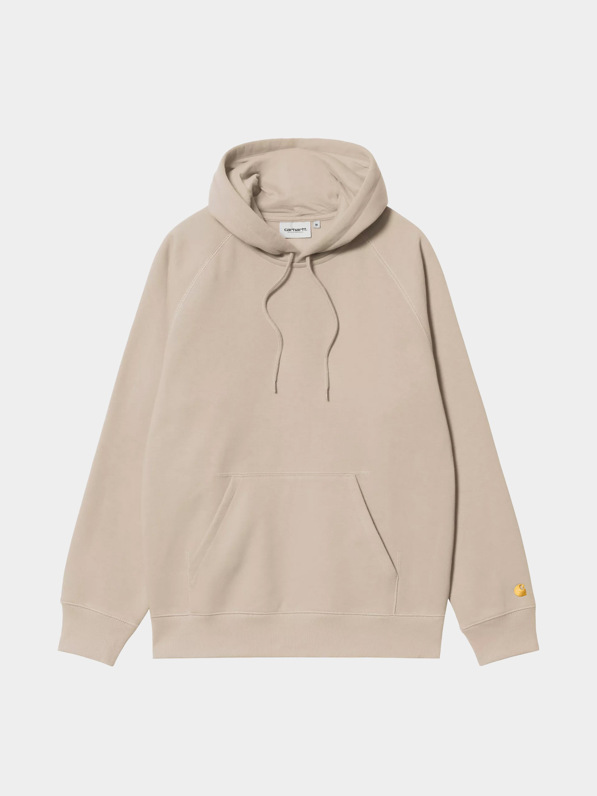 Carhartt WIP Hoodie Chase HD (fleur de sel/gold)
