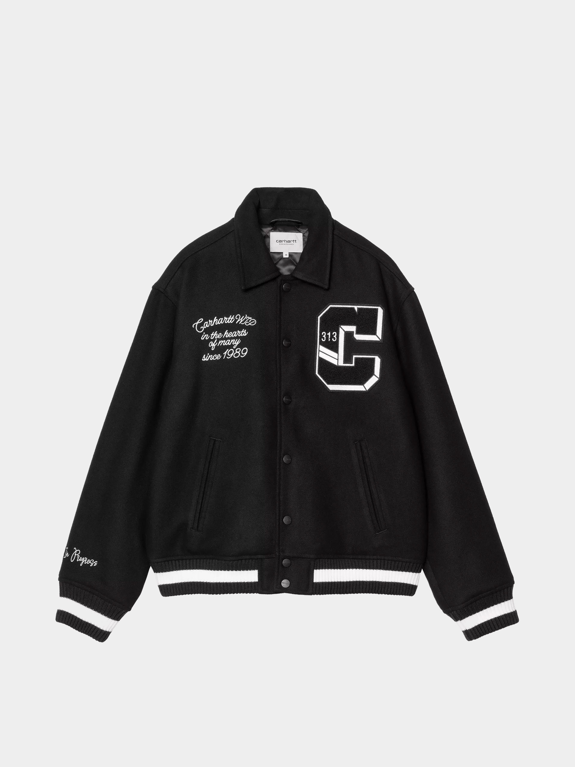 Carhartt WIP Jacket World Class Varsity (black)