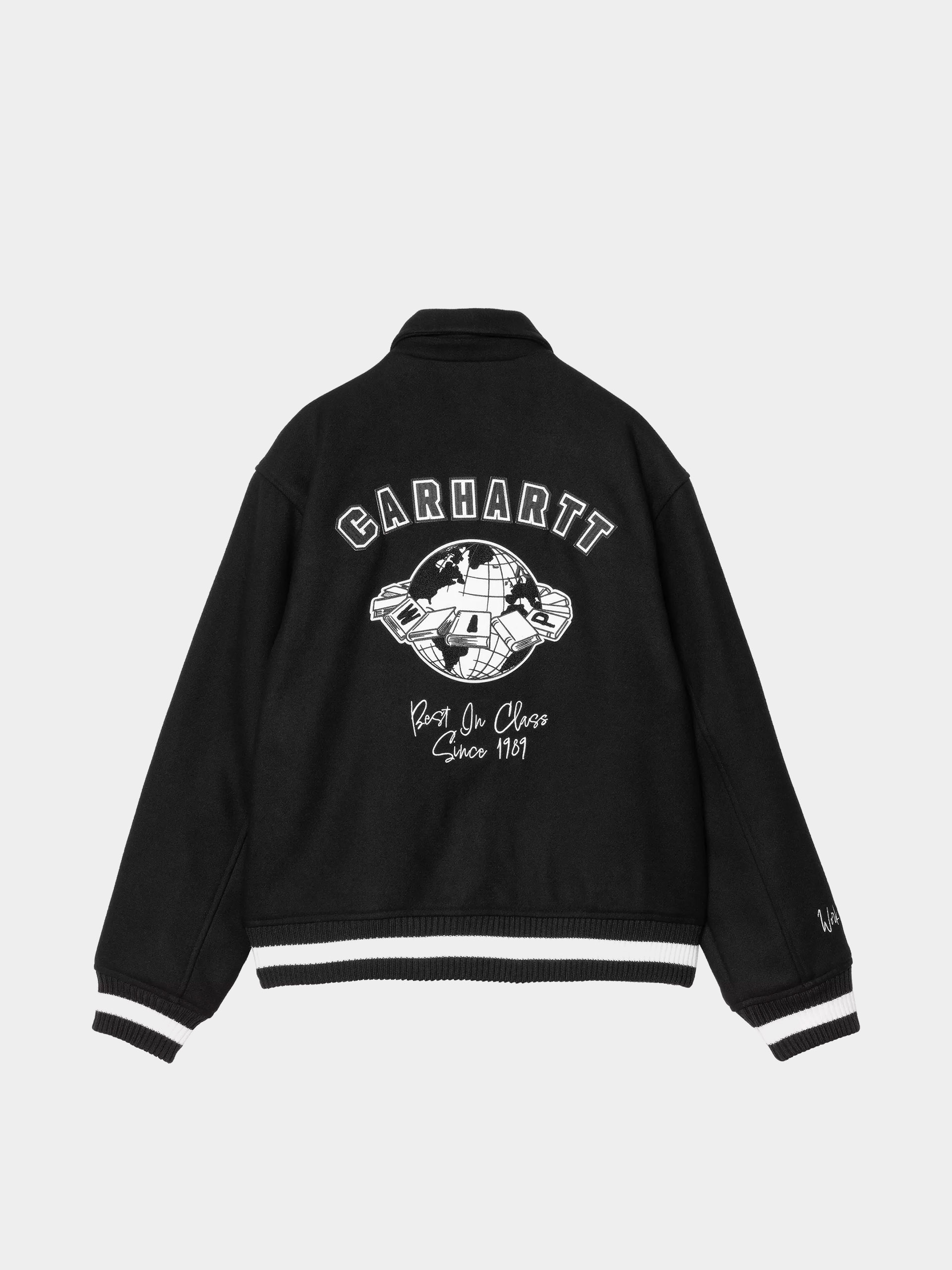 Carhartt WIP Jacket World Class Varsity (black)
