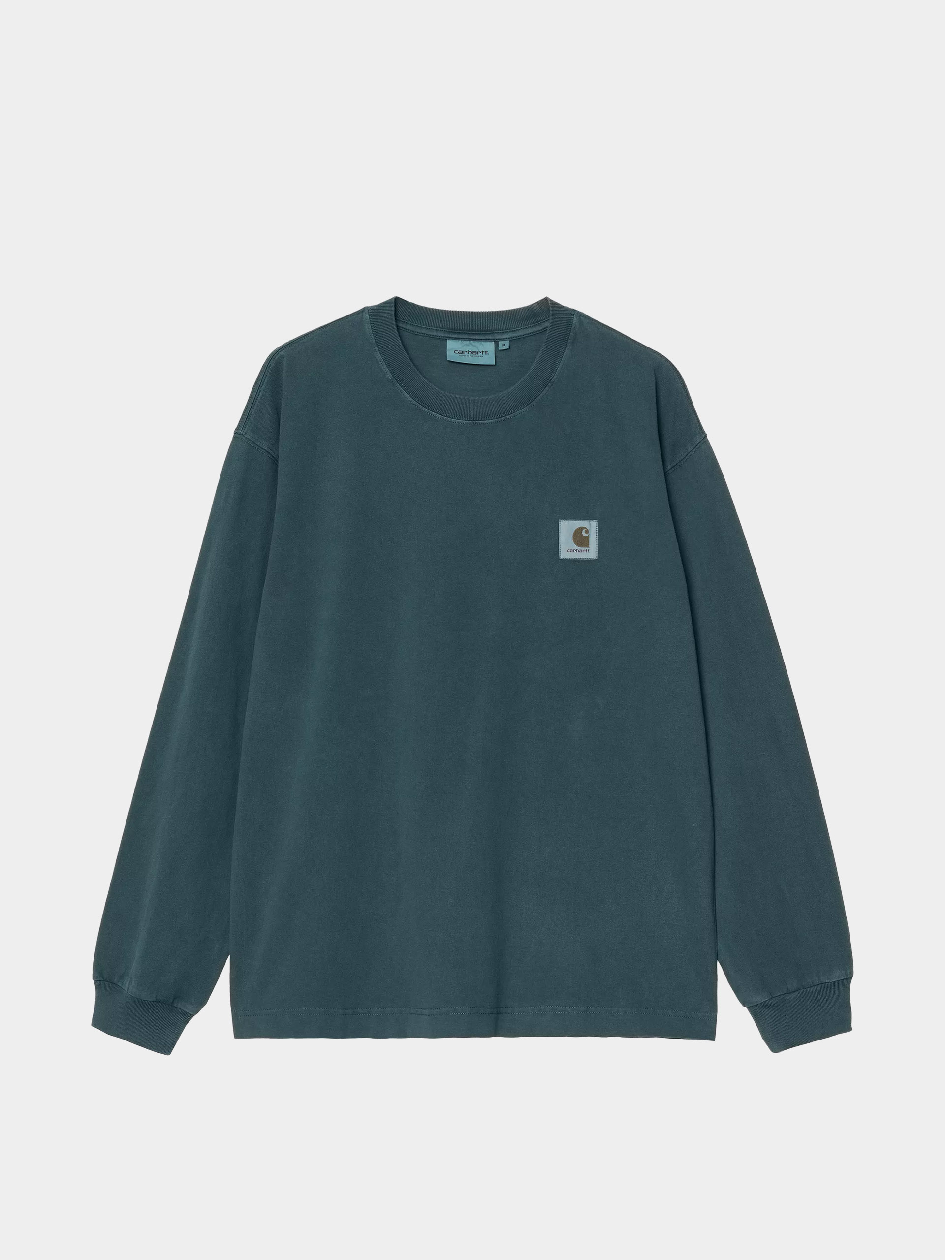 Carhartt WIP Longsleeve Vista (deep lagoon/garment dyed)