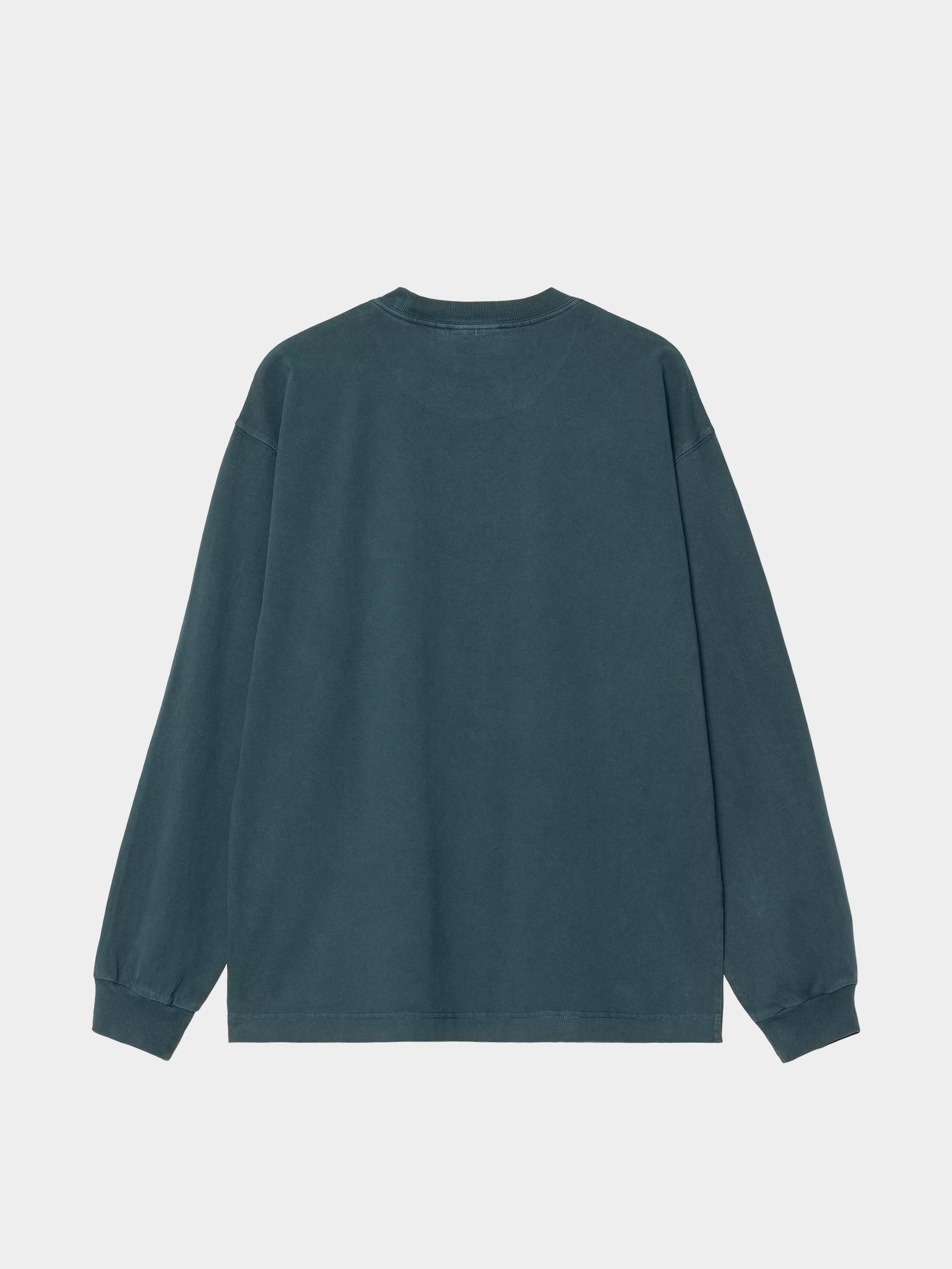 Carhartt WIP Longsleeve Vista (deep lagoon/garment dyed)