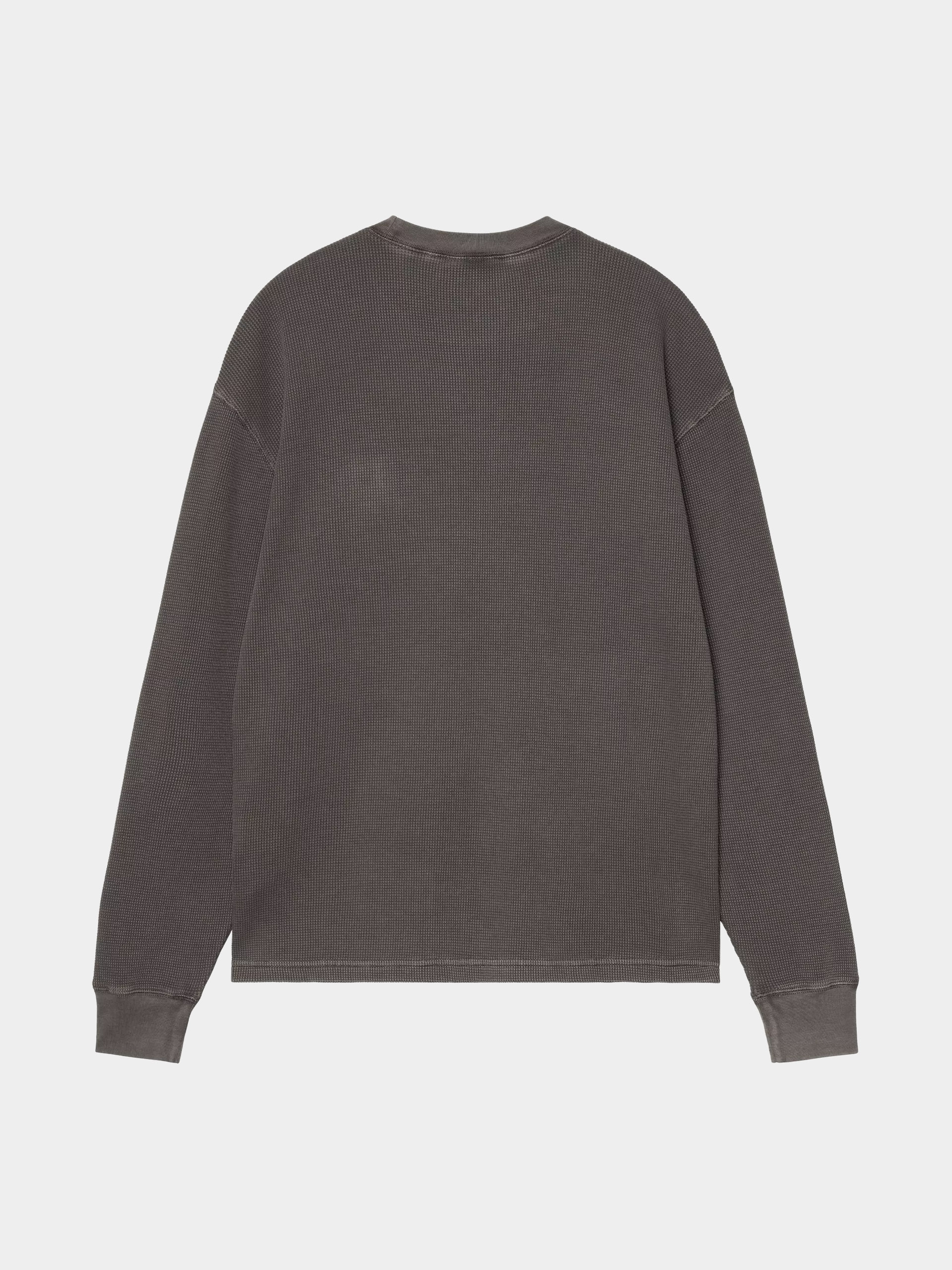 Carhartt WIP Longsleeve Vista Waffle (black/garment dyed)
