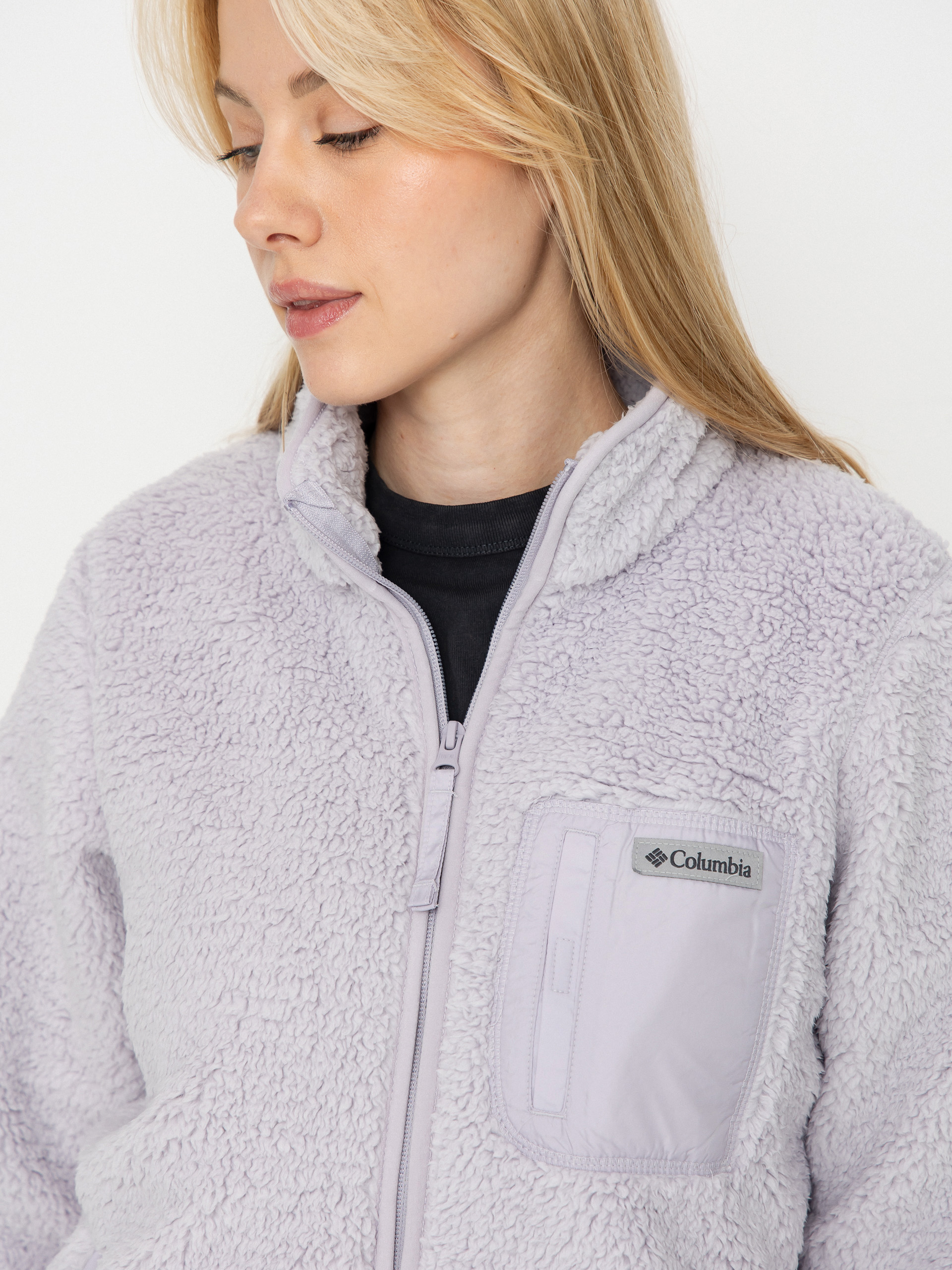 Damen Columbia West Bend Full Zip II Fleece Jacke (lavender pearl)