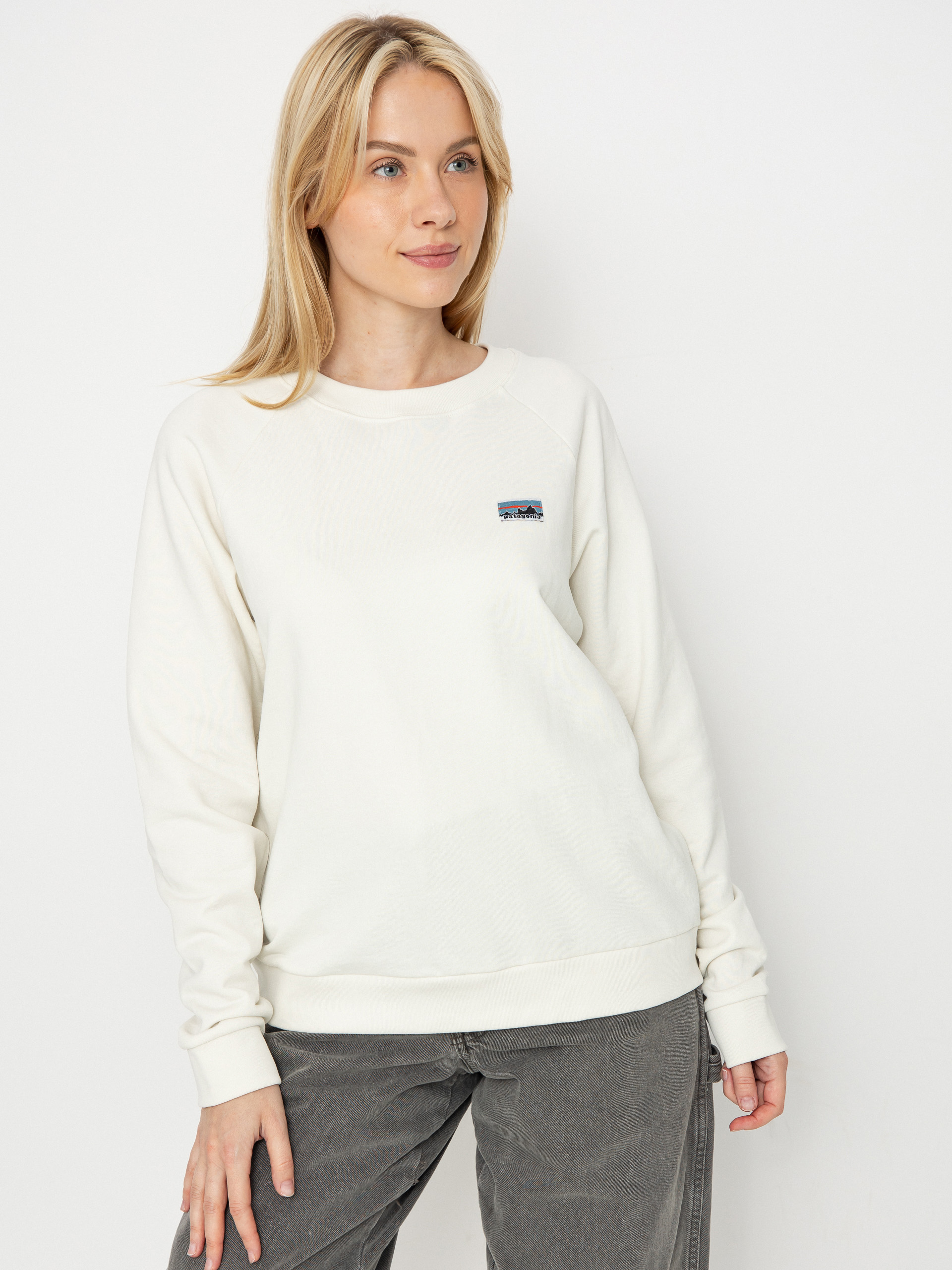 Patagonia Regenerative Organic Certified Cotton Essential Wmn Sweatshirt (wool white)