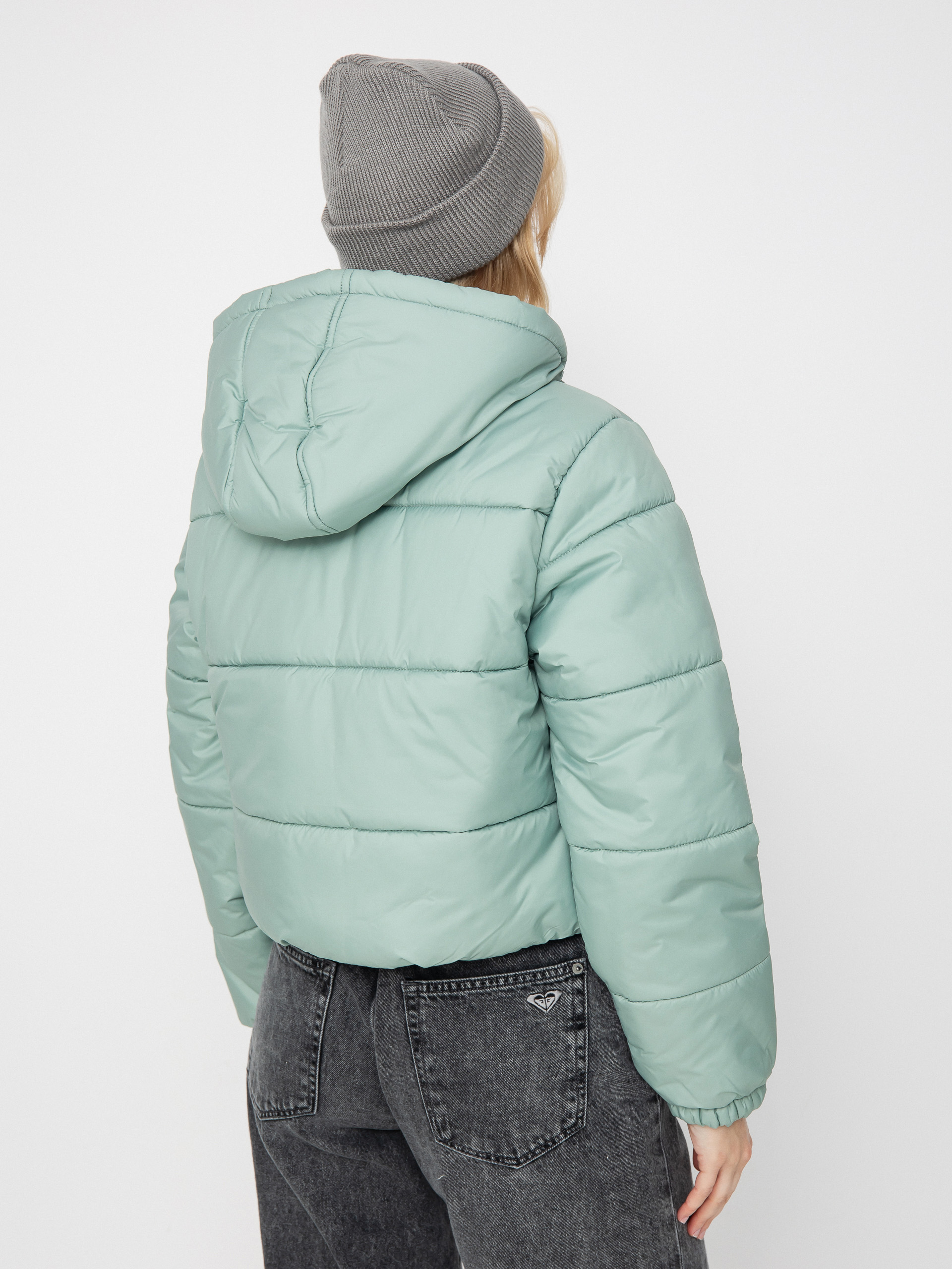 Vans Hillgate Cropped Puffer Wmn Jacket (gray olive)