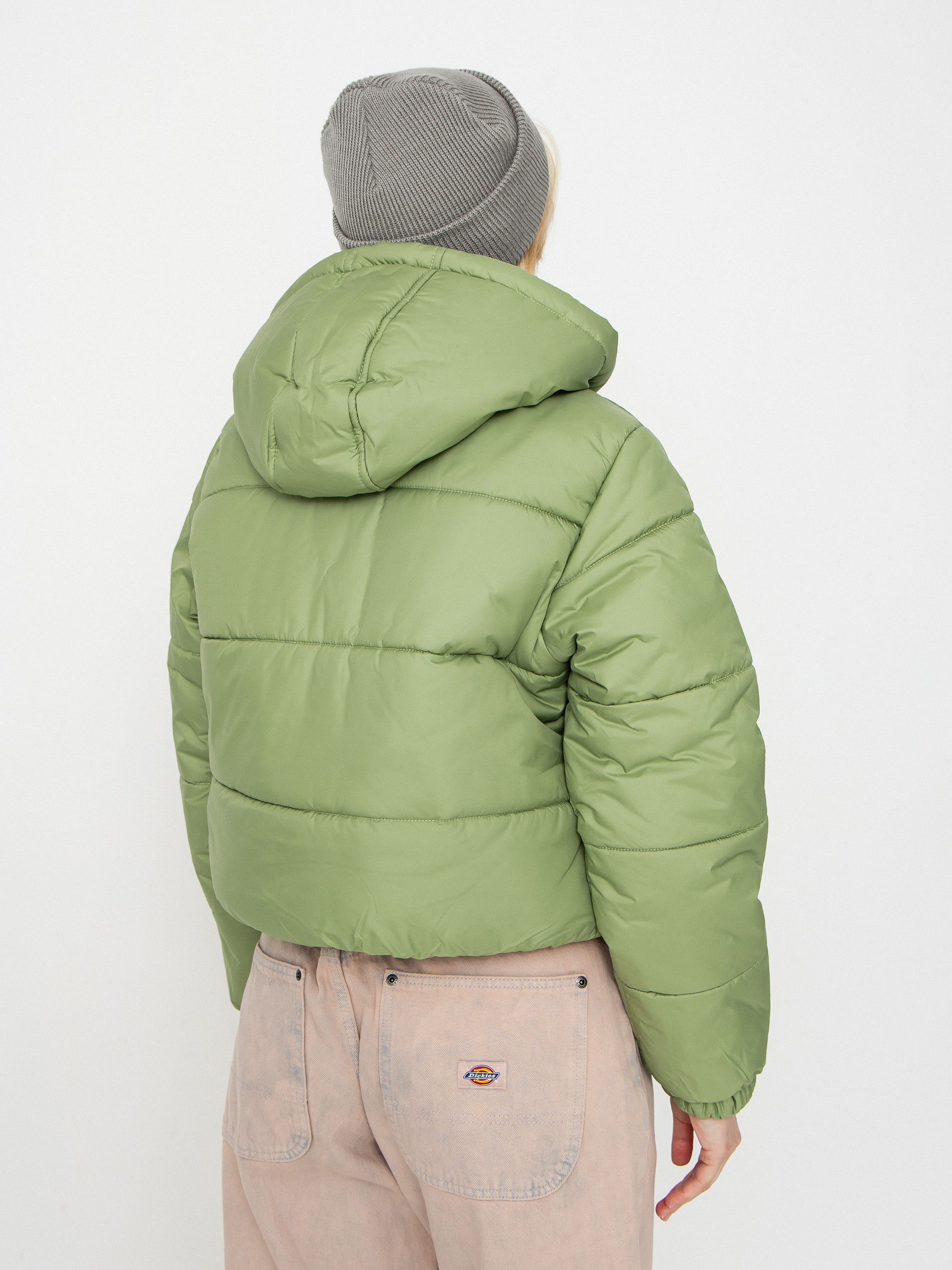 Vans Hillgate Cropped Puffer Jacket Wmn (neutral olive)