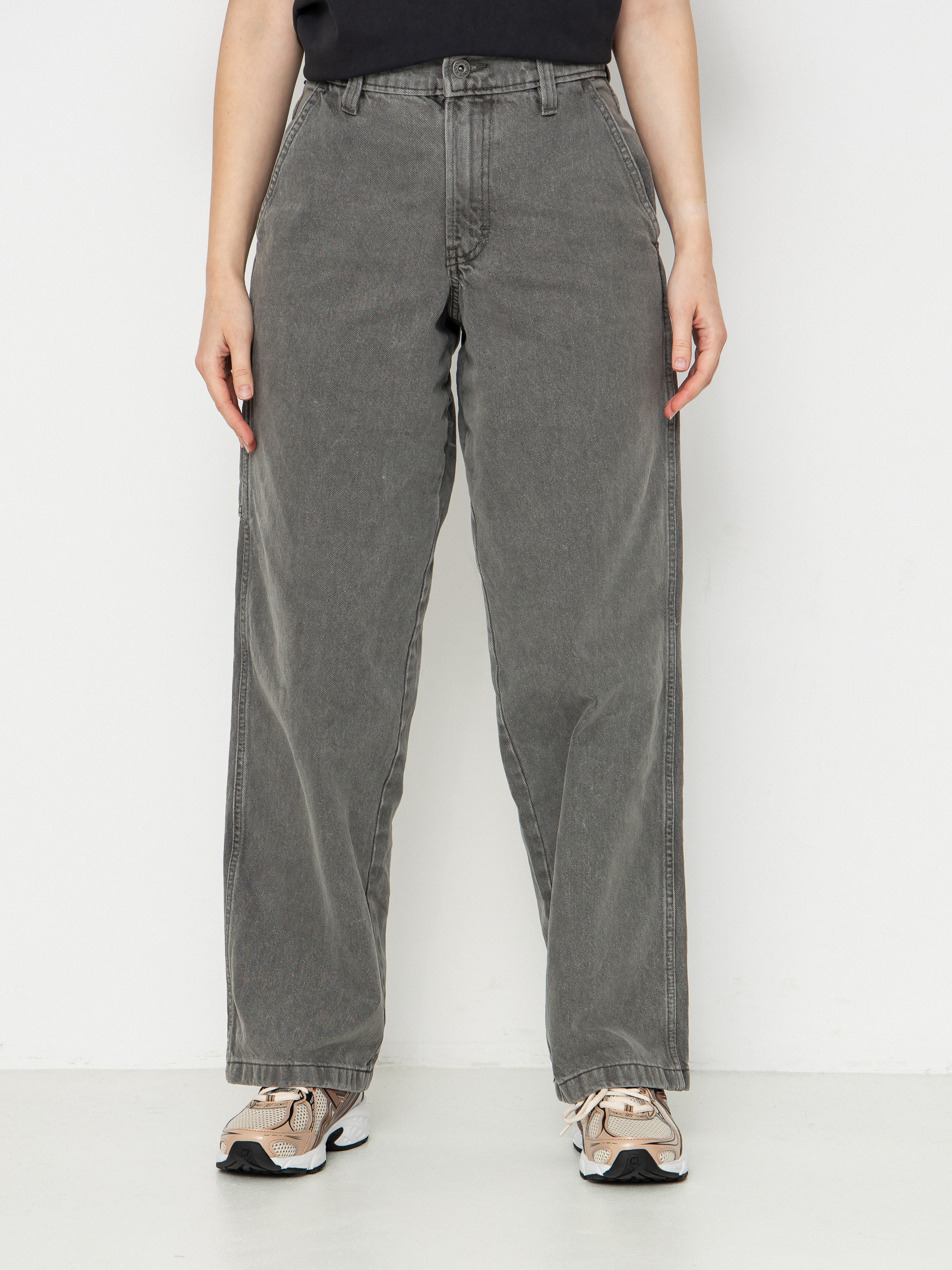 Dickies Stevensville Carpenter Wmn Pants - grey (grey wash tinted)