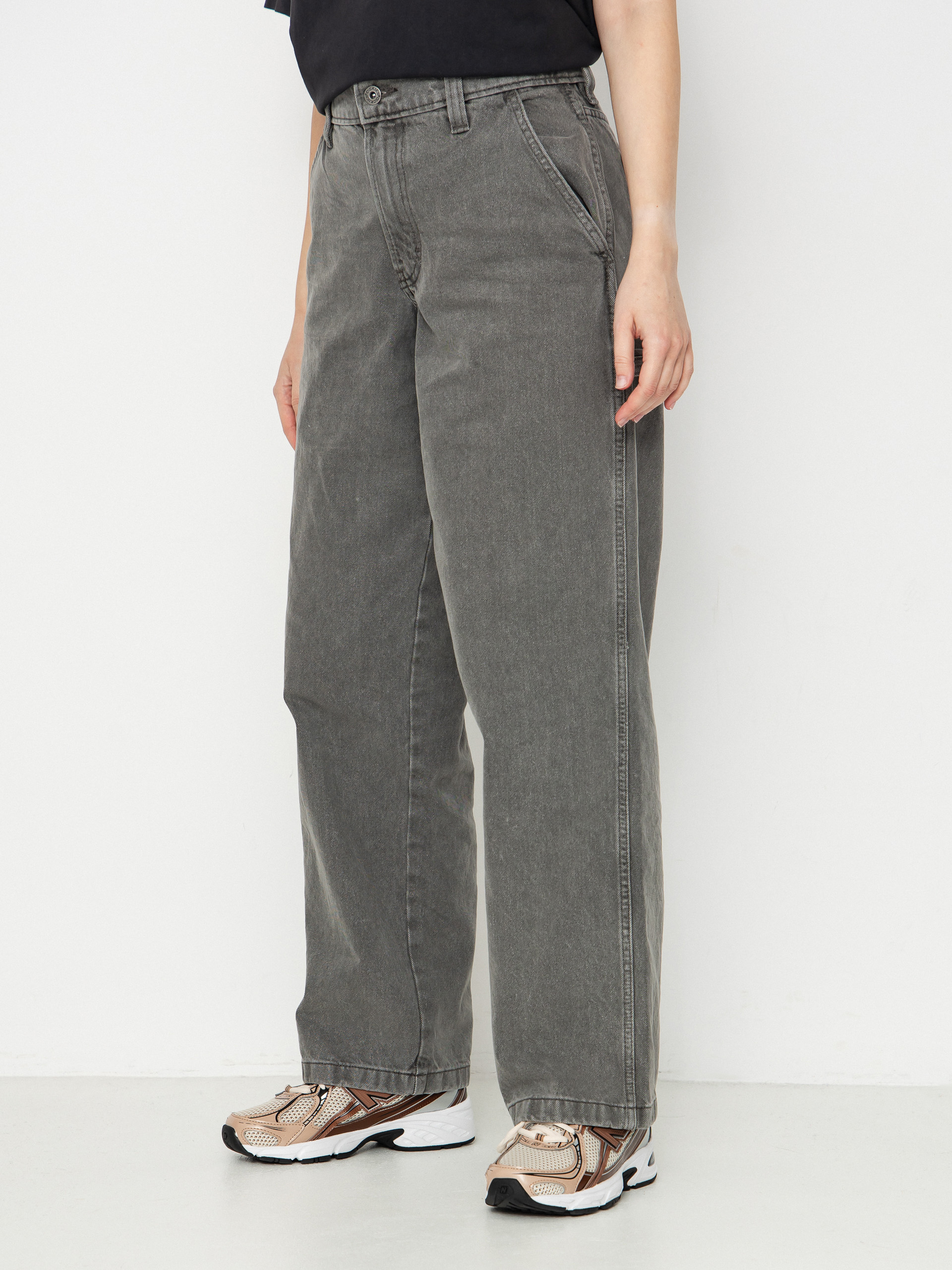 Dickies Stevensville Carpenter Wmn Pants - grey (grey wash tinted)