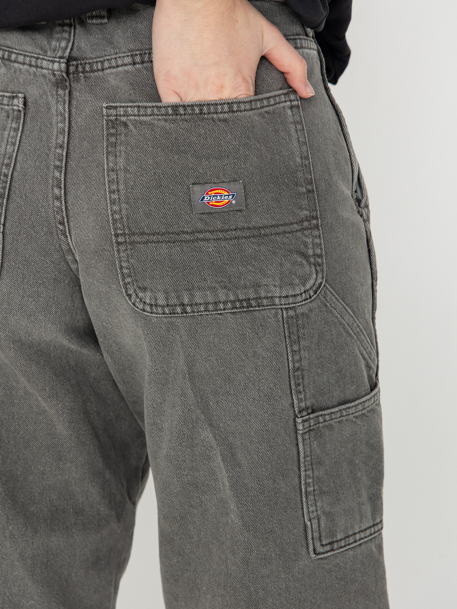Dickies Stevensville Carpenter Wmn Hose (grey wash tinted)