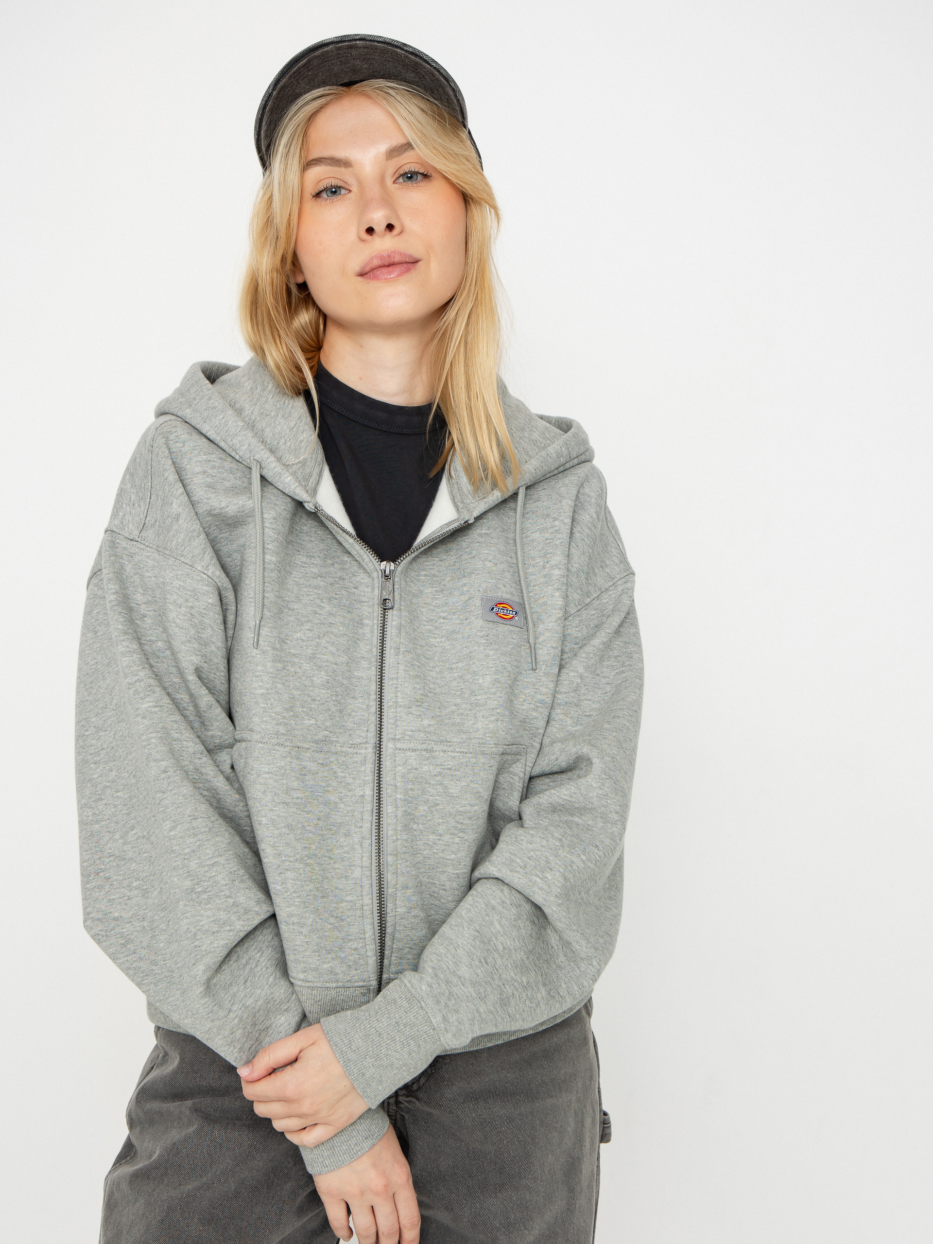 Dickies Oakport ZHD Wmn Hoodie (heather grey)