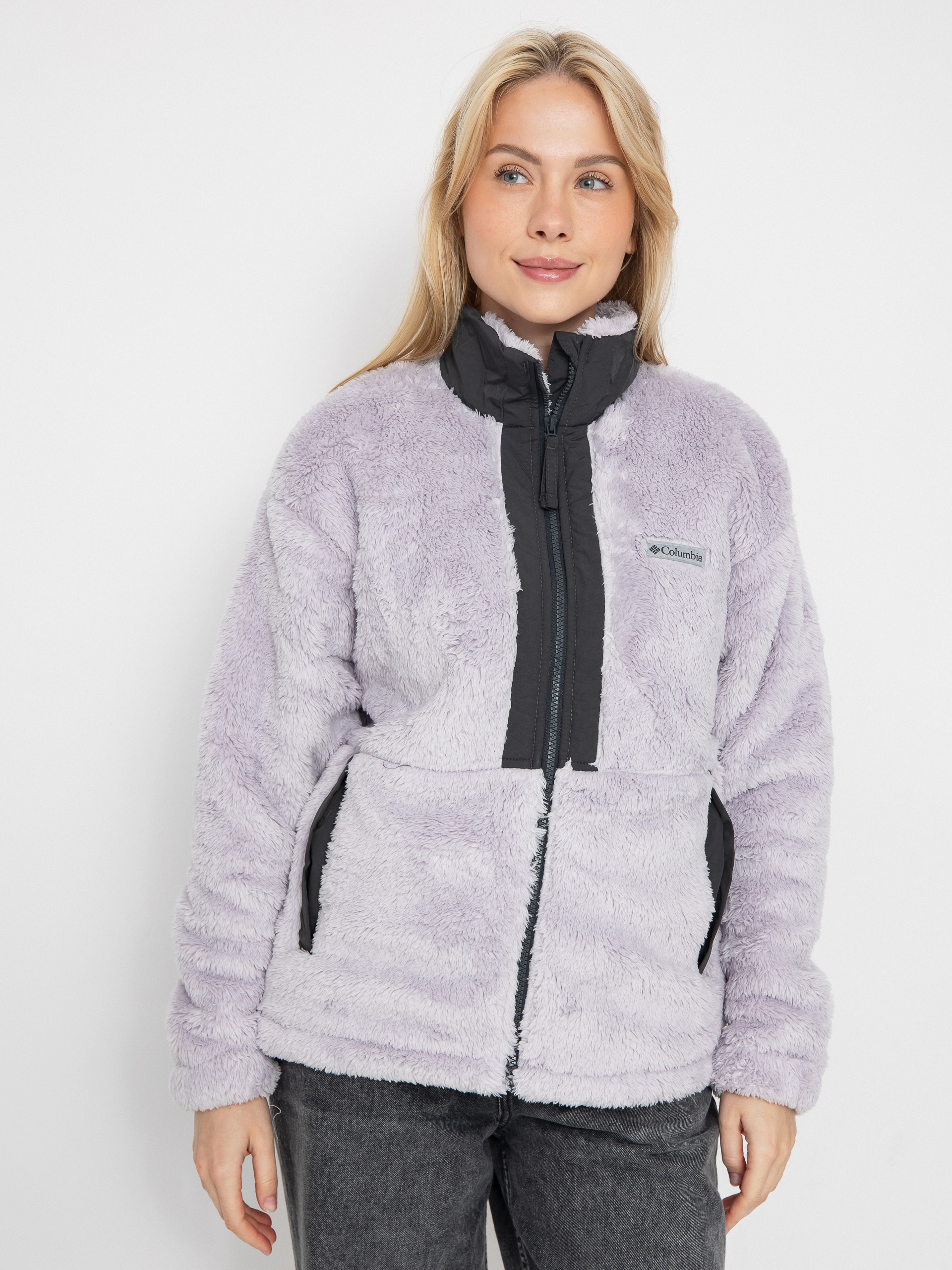 Columbia Boundless Discovery Sherpa Full Zip II Fleece Wmn (lavender pearl/shark)