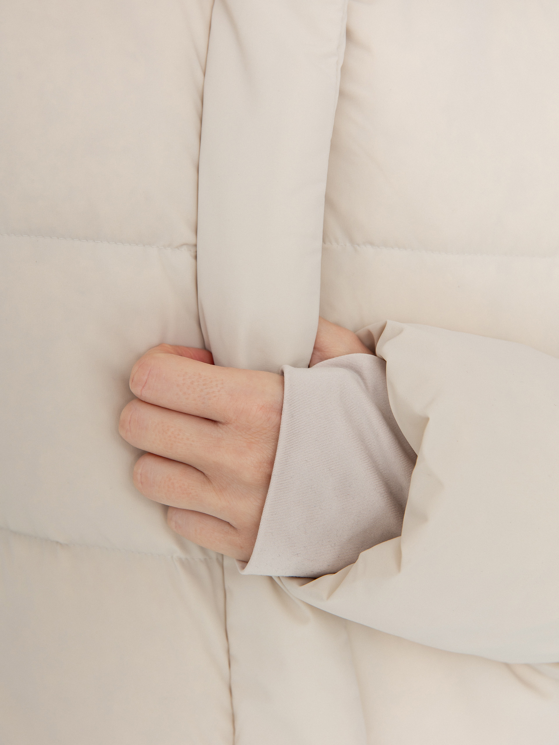 Columbia Amaze Puff Mid Hooded Wmn Jacket (dark stone)