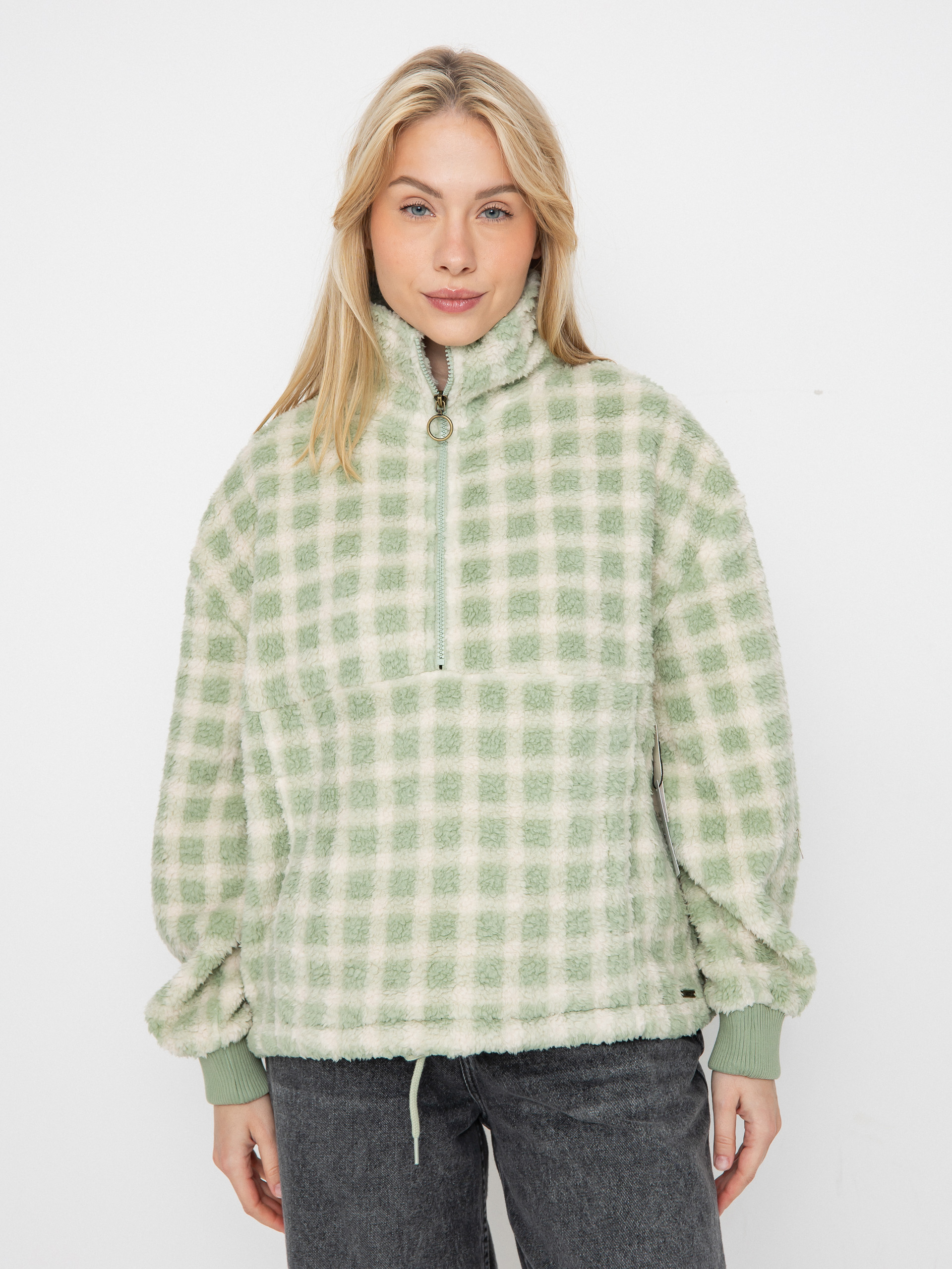 Billabong Fleece Jacke Time Off Wmn (pistachio)