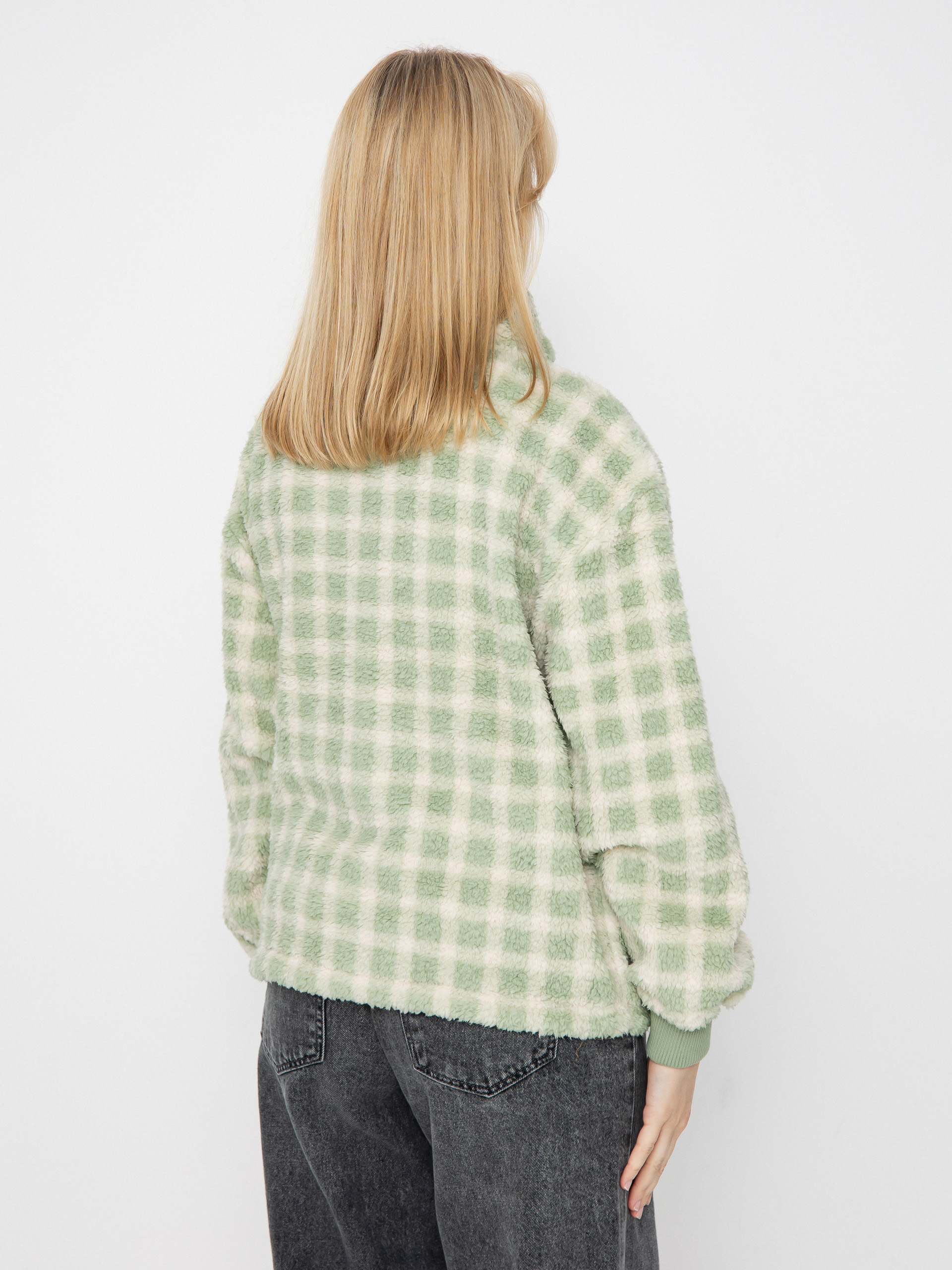 Damen Billabong Fleece Jacke Time Off (pistachio)