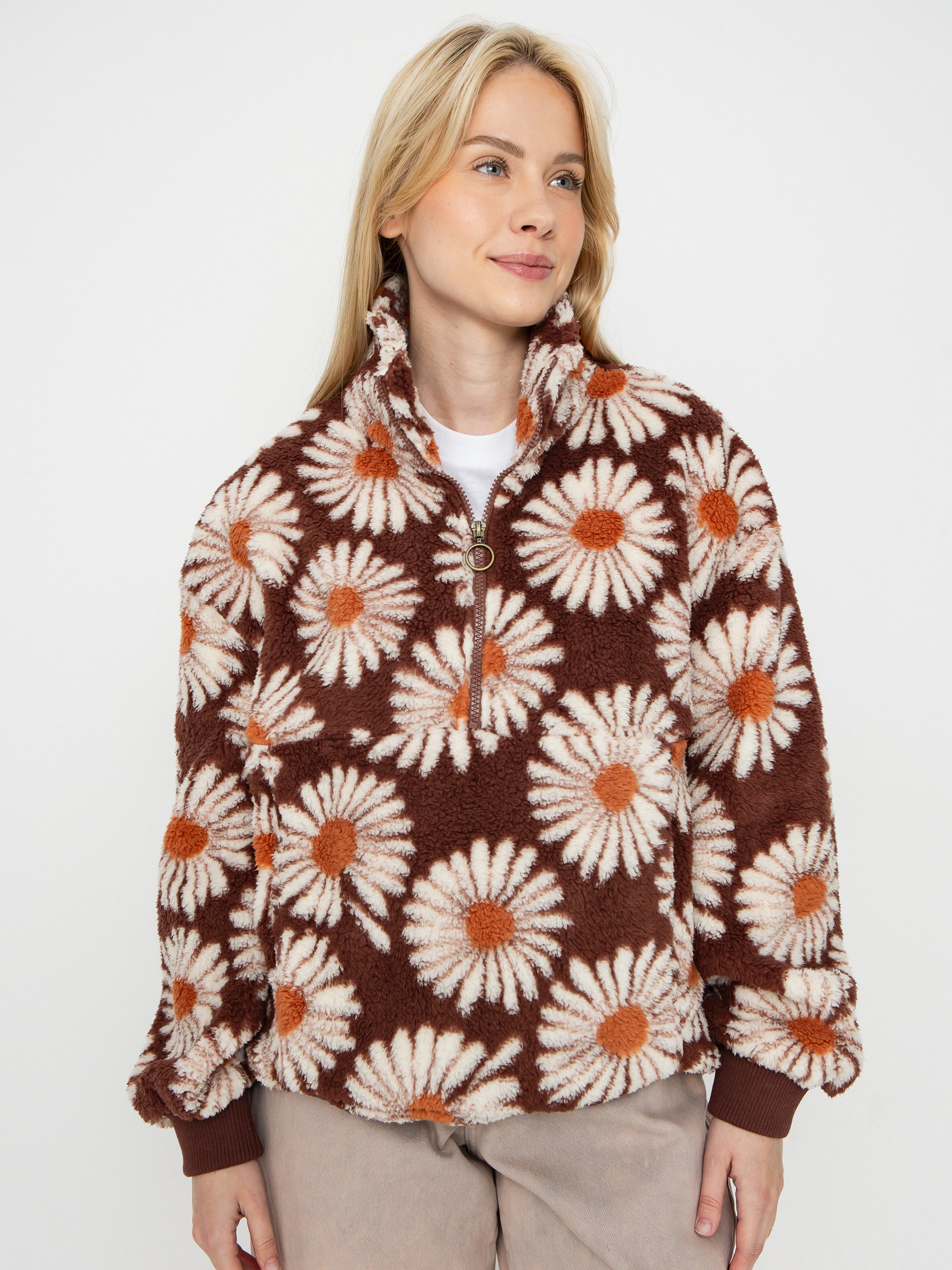 Billabong Fleece Time Off Wmn - brown (espresso)