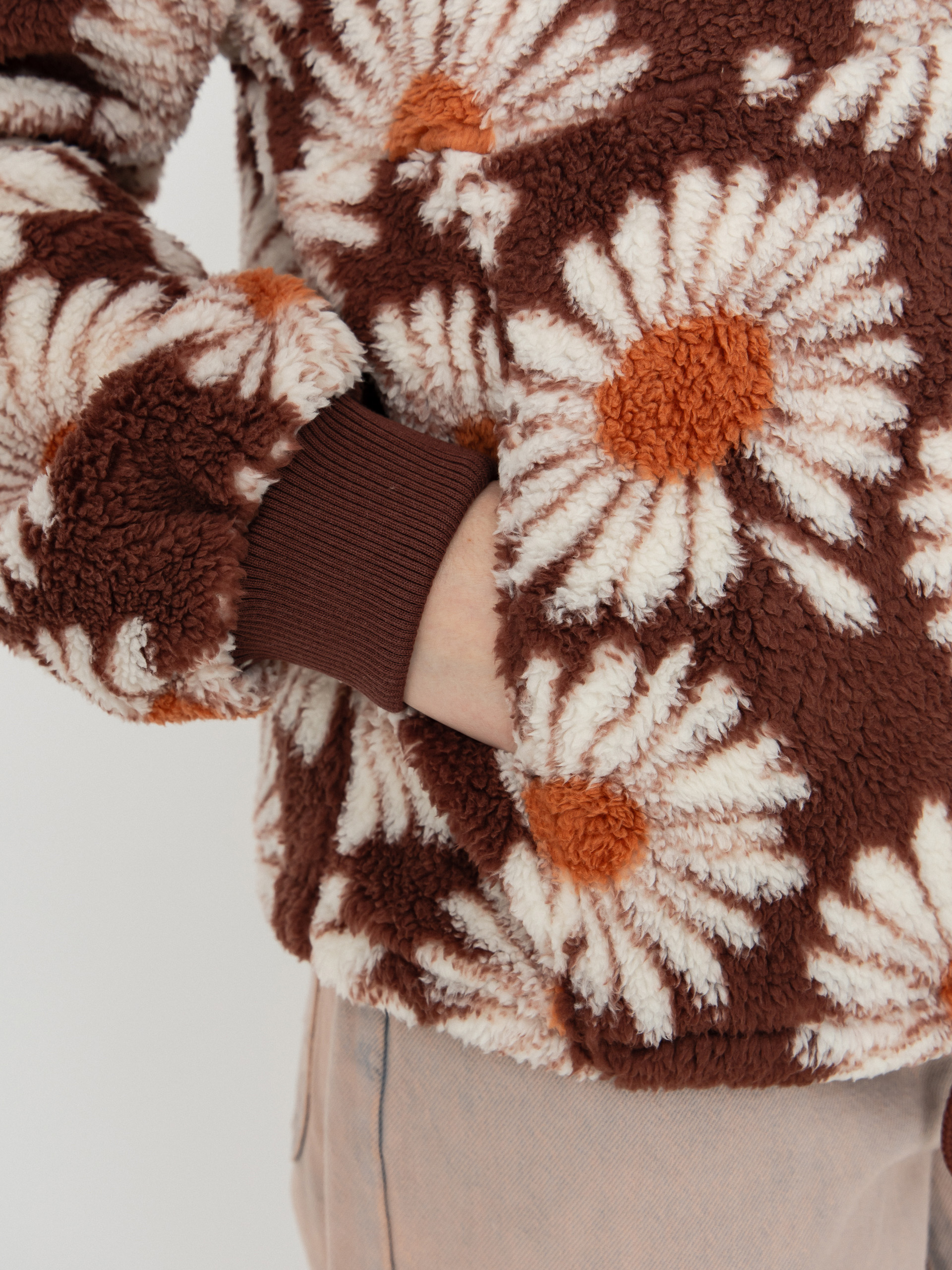 Womens Billabong Fleece  Time Off (espresso)