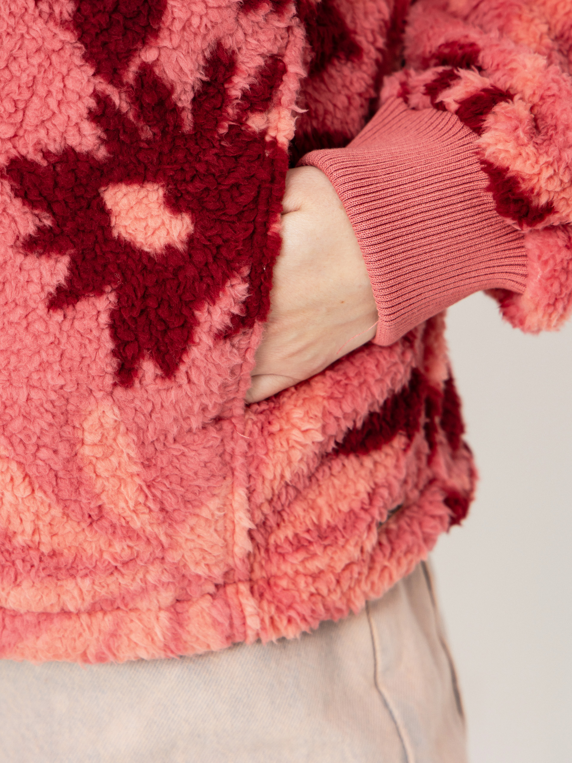 Womens Billabong Fleece  Time Off (mauve rose)