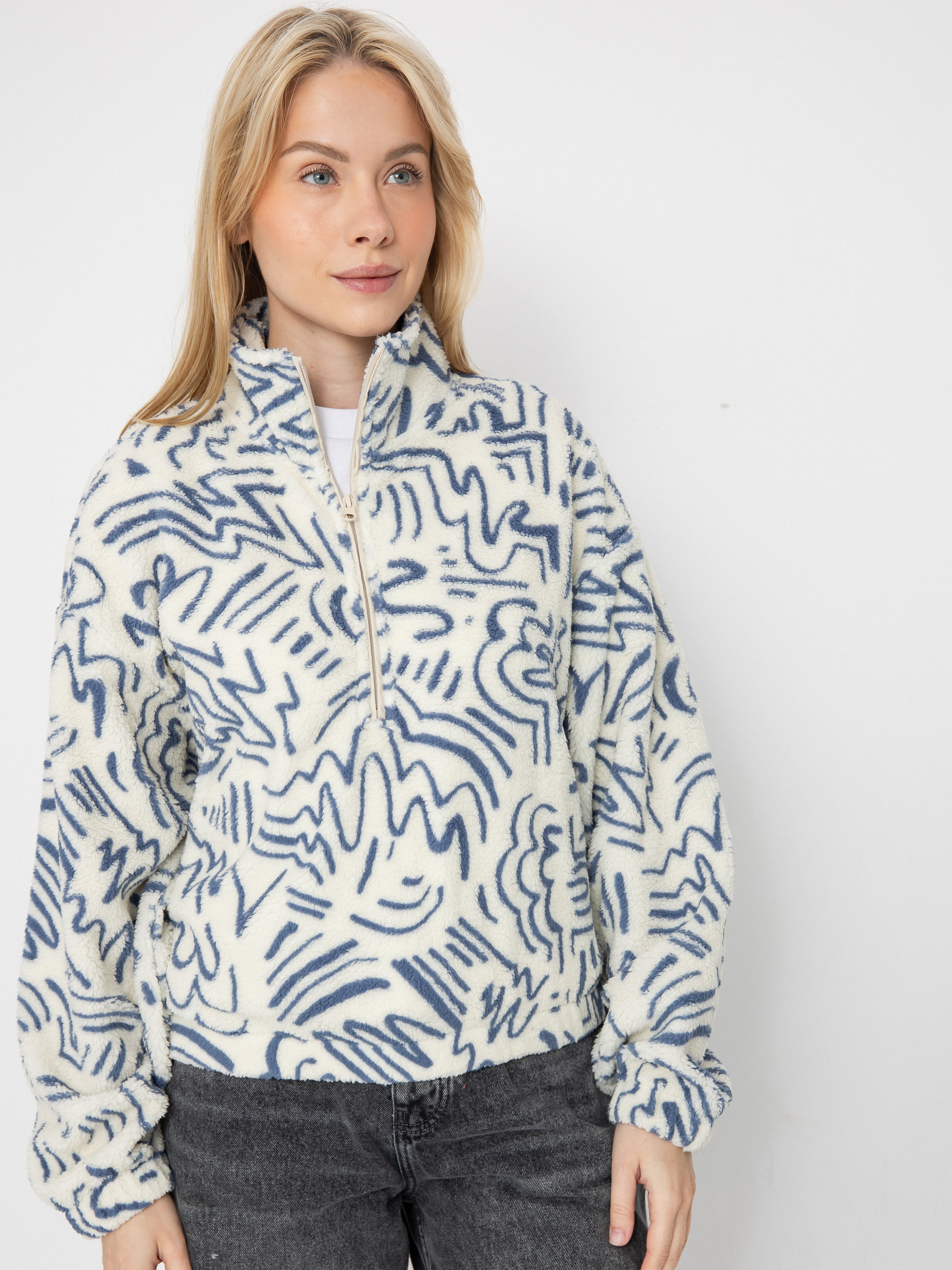 Iriedaily Jacket Arkta Teddy Troyer Wmn (ecru)