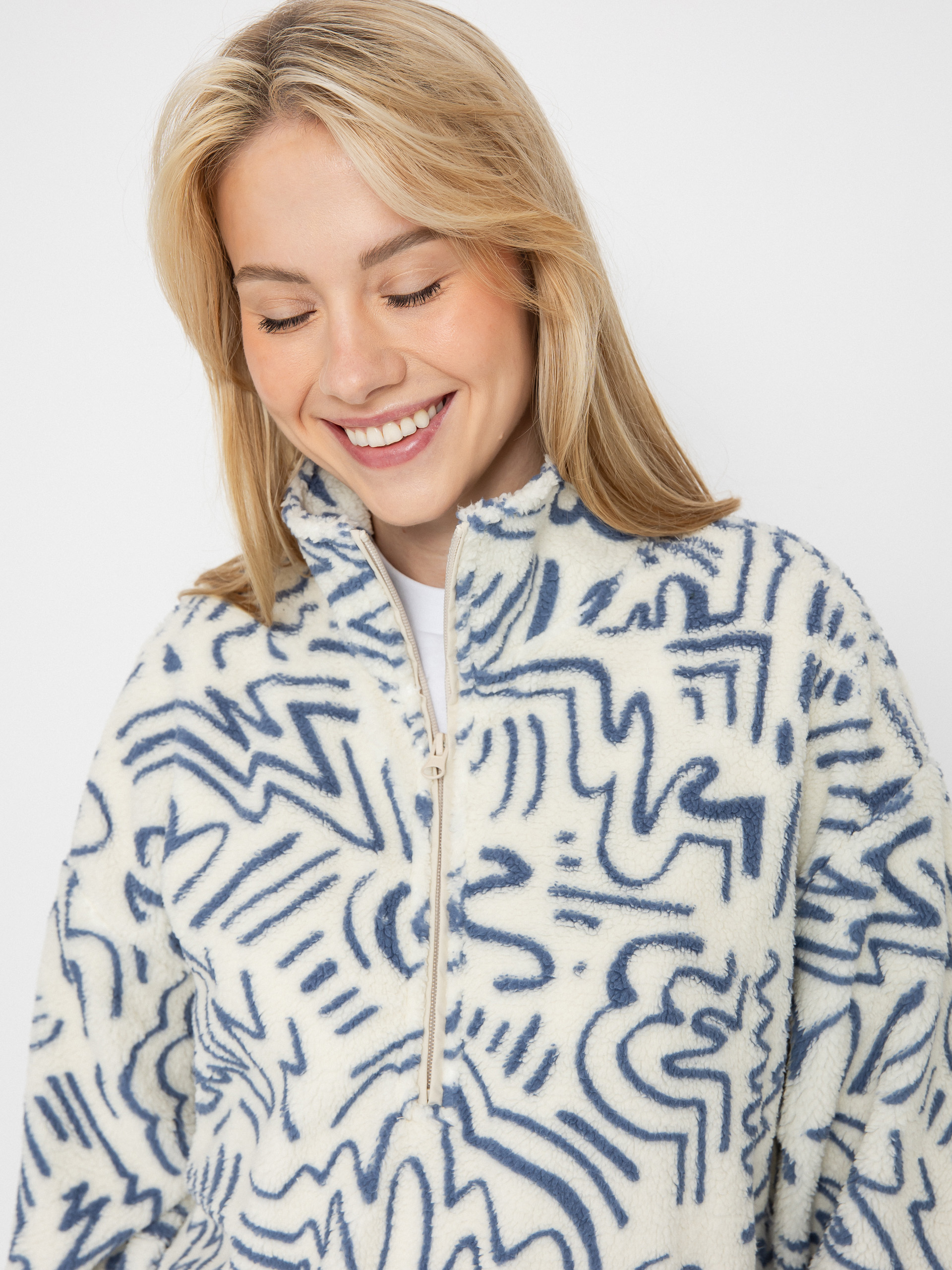 Iriedaily Jacke Arkta Teddy Troyer Wmn (ecru)