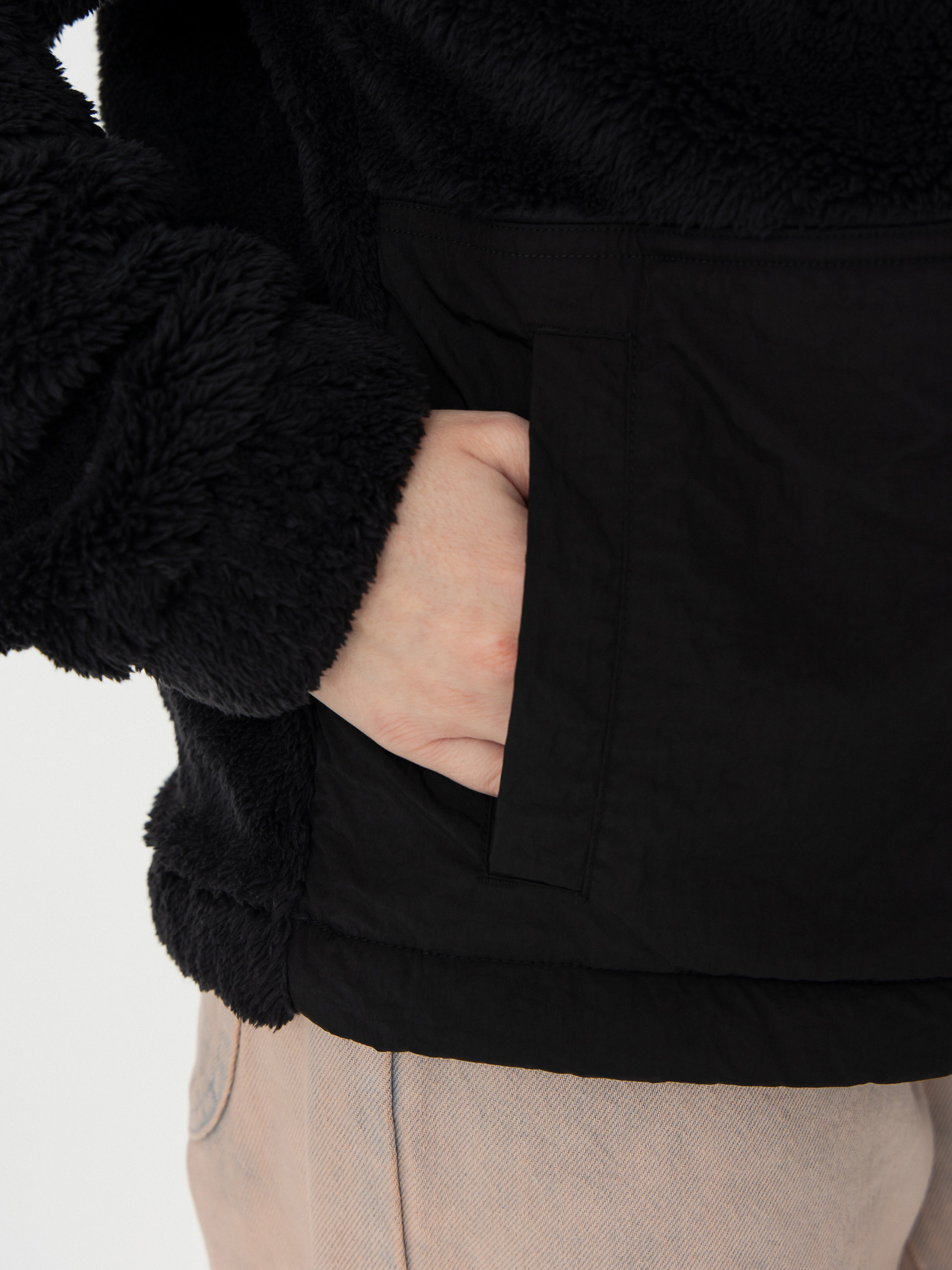 Damen Kavu Fleece Jacke Rockhaven (blackout)